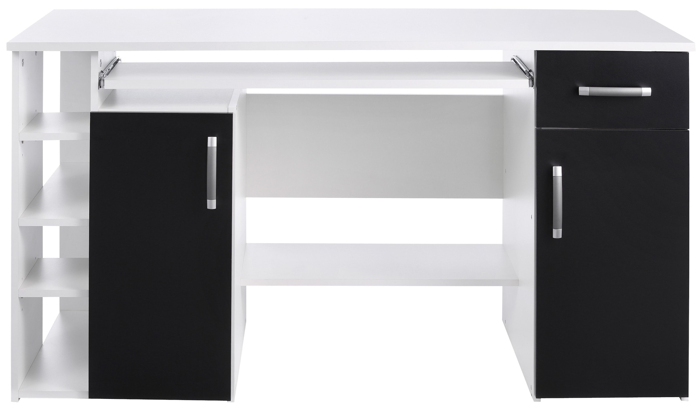 VOGL Möbelfabrik Schreibtisch 5 Made in Germany Tastaturauszug, mit Fächern und »Tim«, OTTO bei