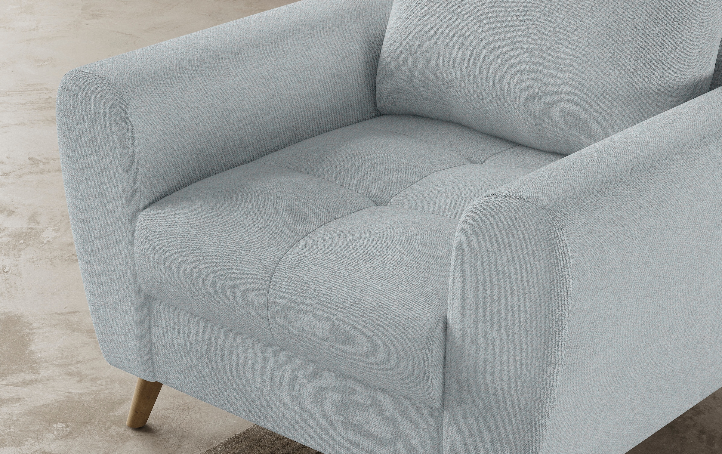 Mr. Couch Sessel »Blackburn II«, Passend zu der Garnitur, mit Kaltschaumpolsterung bis 140 kg belastbar