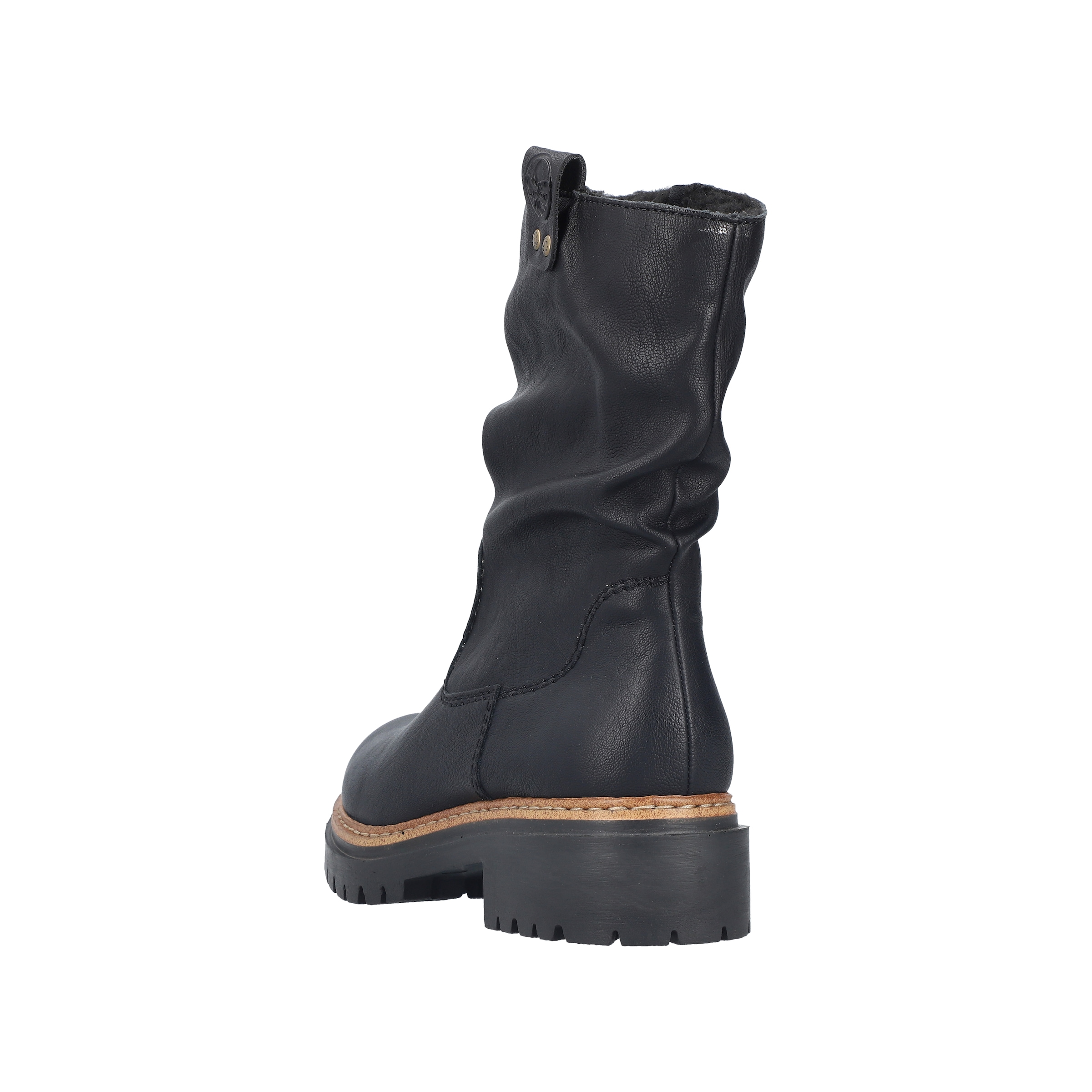 Rieker Winterstiefelette  Boots mit Innenreißverschluss und Profilsohle