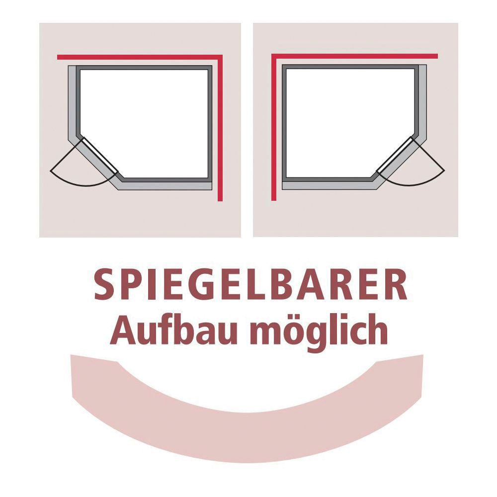 Karibu Sauna »Siirin« Set,  Ofen 9 kW integr. Strg