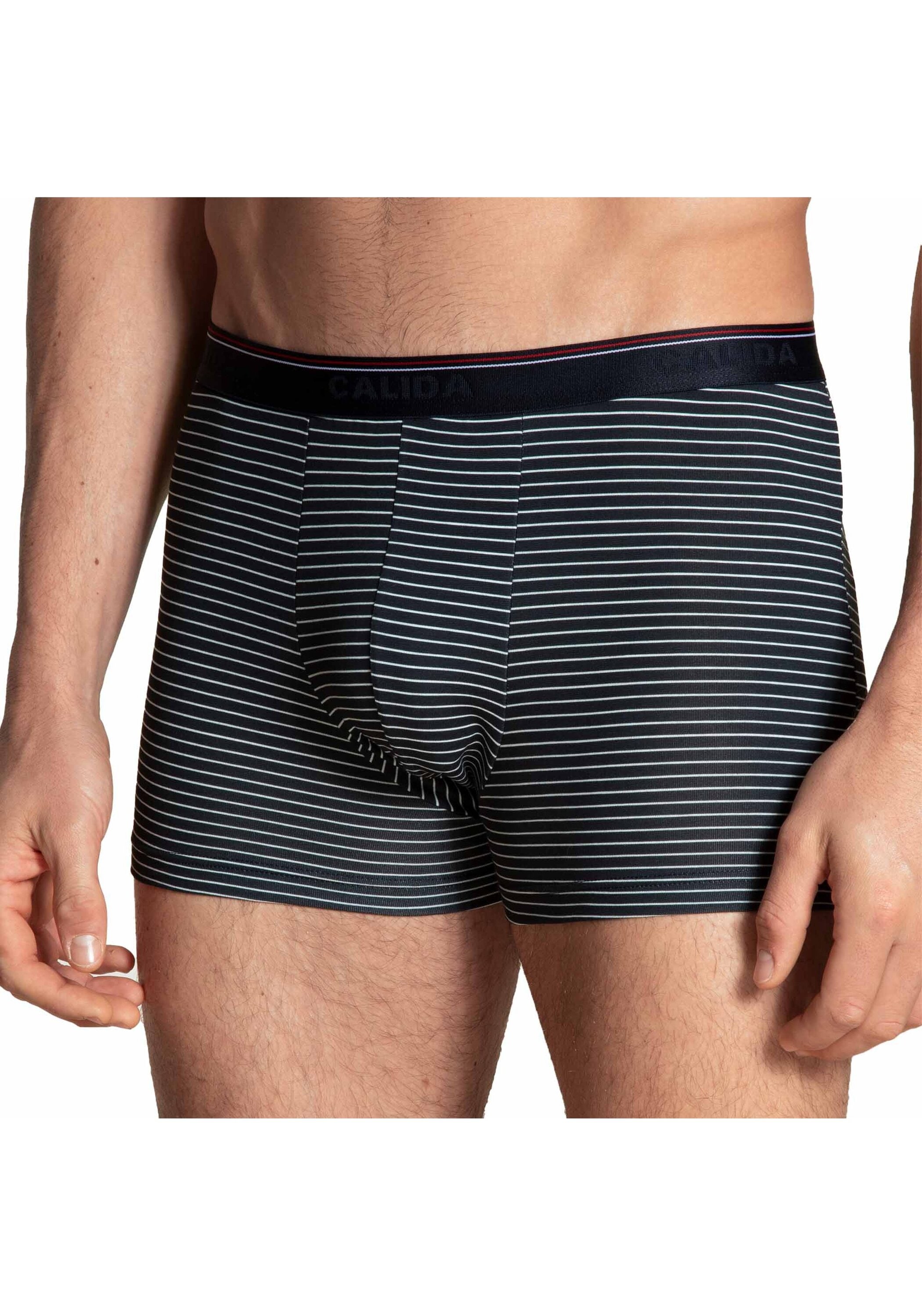 CALIDA Boxershorts »Boxershort New Boxer Natural Benefit 3P 3er Pack«