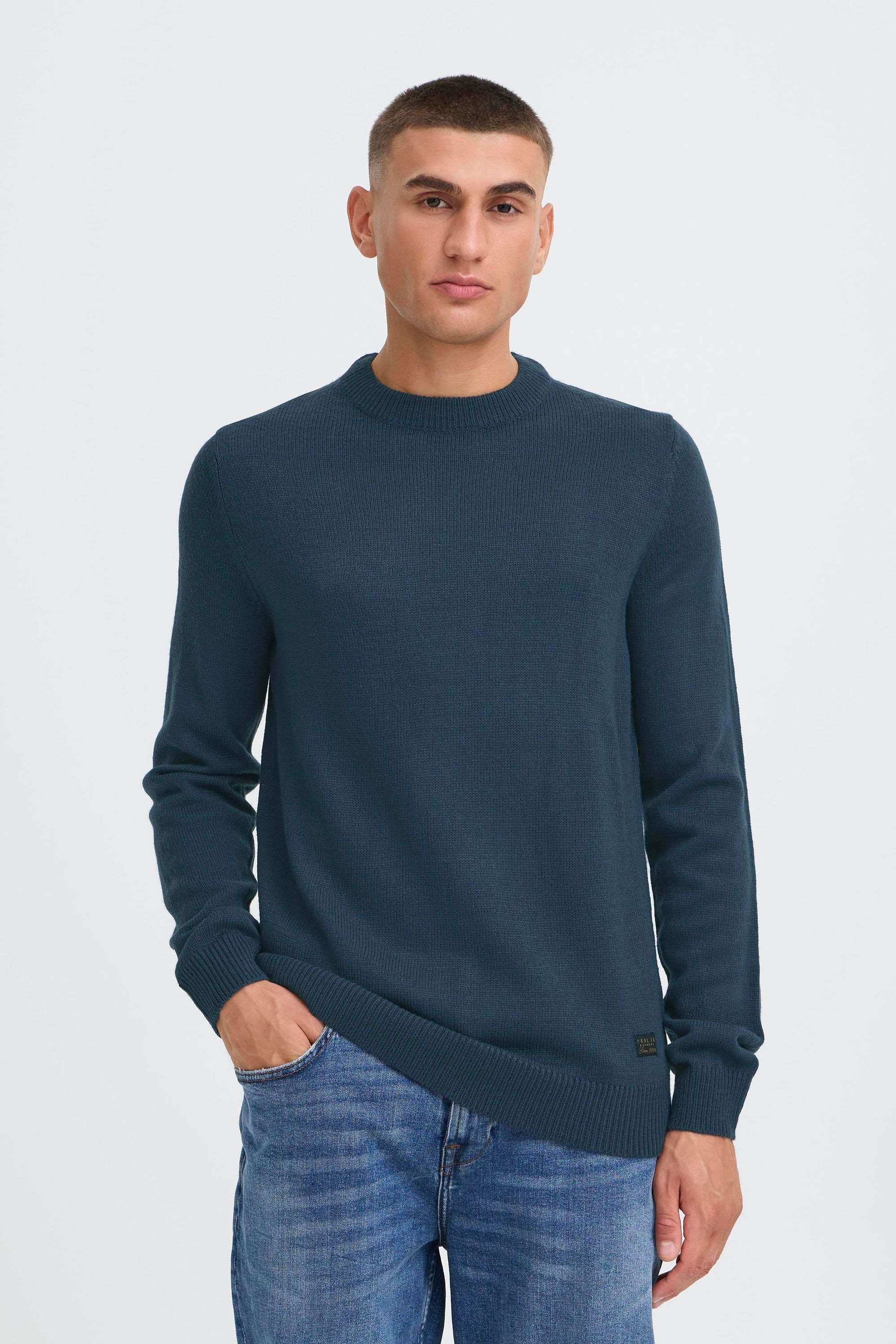 !Solid Strickfleece-Pullover »Strickpullover SDBABAK«