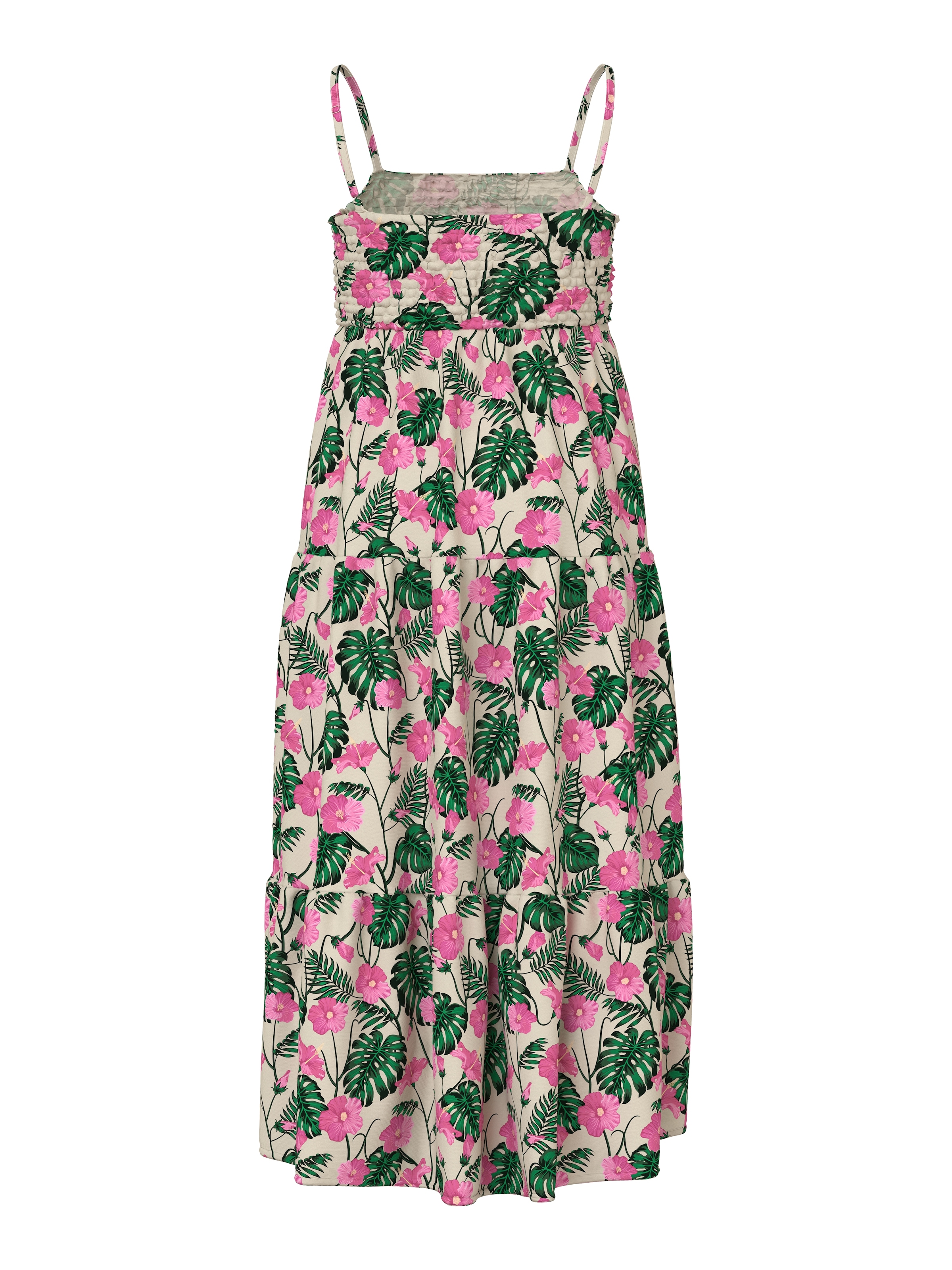 Name It Trägerkleid »NKFVINAYA STRAP MAXI DRESS« Materialmix, regular fit