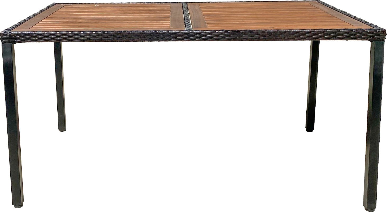 Garden Pleasure Garten-Essgruppe », Tischgruppe »BILBAO«« Set,  6 Stühle, Tisch LxB: 150x90 cm, inkl Auflagen