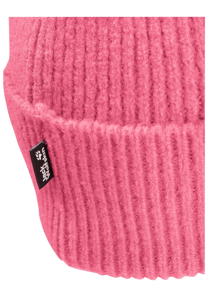 Jack Wolfskin Beanie »FUZZY BEANIE« Strickmütze, superweich, urbaner Look