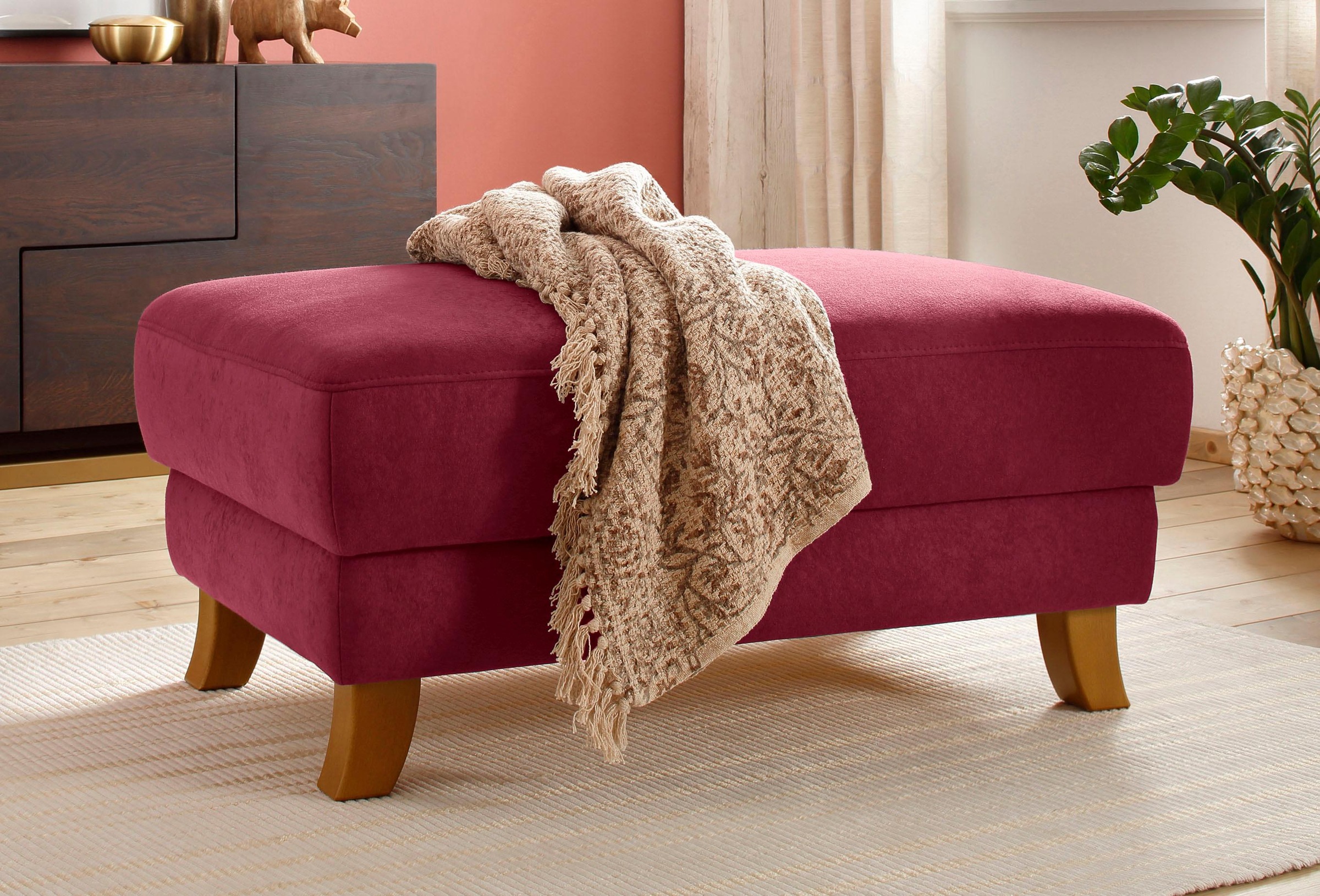 Home affaire Hocker »Trondheim«, mit Stauraum und Federkern