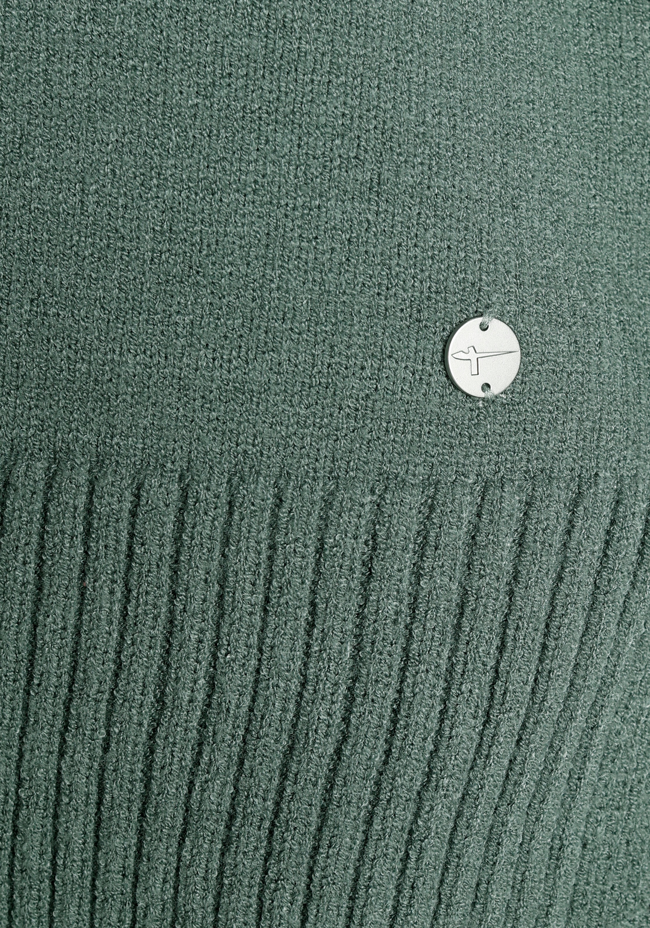 Tamaris Rollkragenpullover, mit Rippdetails