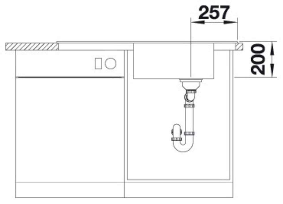 Blanco Granitspüle »FARON XL 6 S« 1 Stk. tlg. erhältlich in mehreren Farben