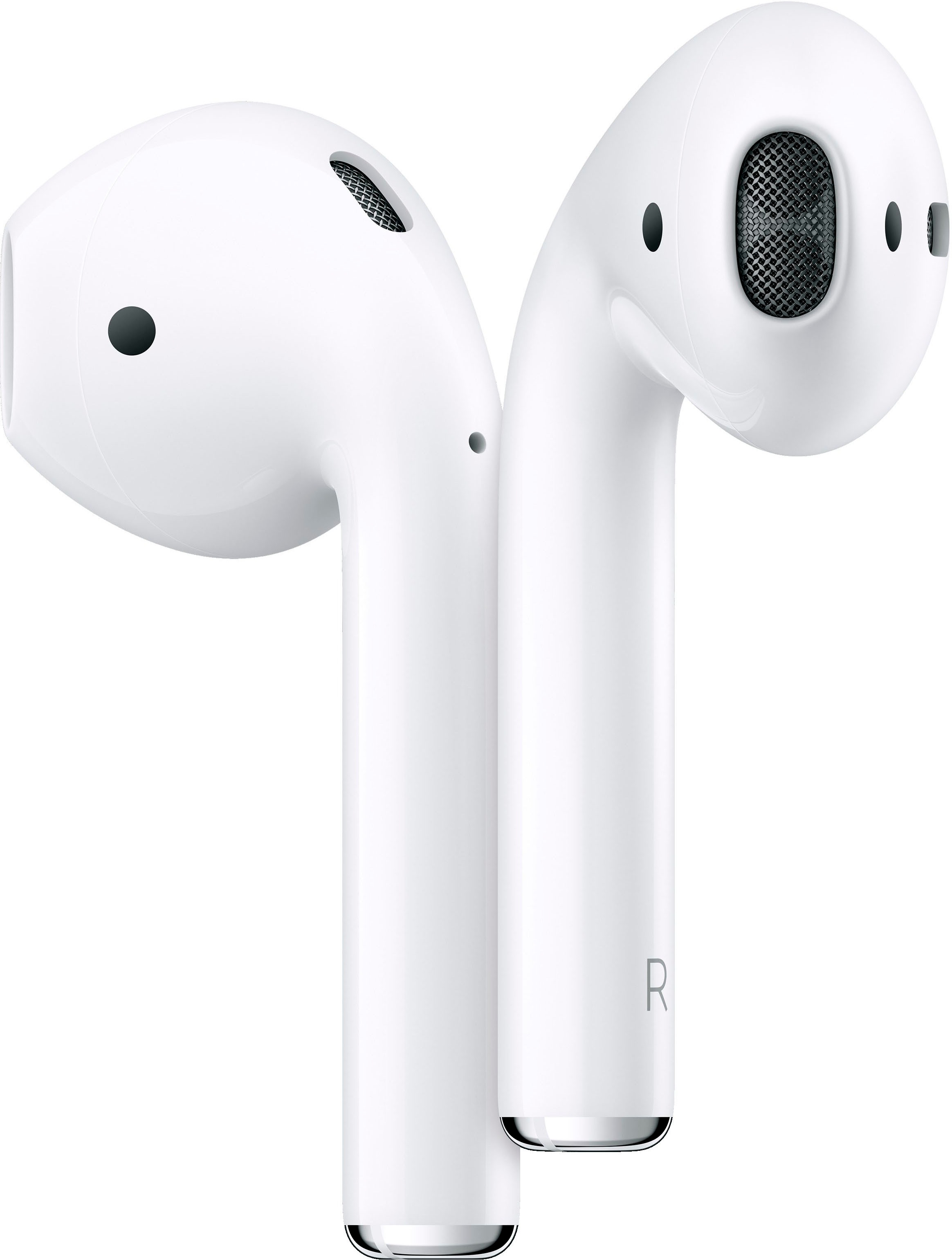 Apple In-Ear-Kopfhörer »AirPods with Wireless Charging Case (2019)«, Bluetooth, Sprachsteuerung-True Wireless, Kompatibel mit iPhone, iPhone XR, iPhone Mini, iPad Air / Mini / Pro, Watch SE, Series 6, Series 5, Series 4, Series 3, Mac Mini, iMac