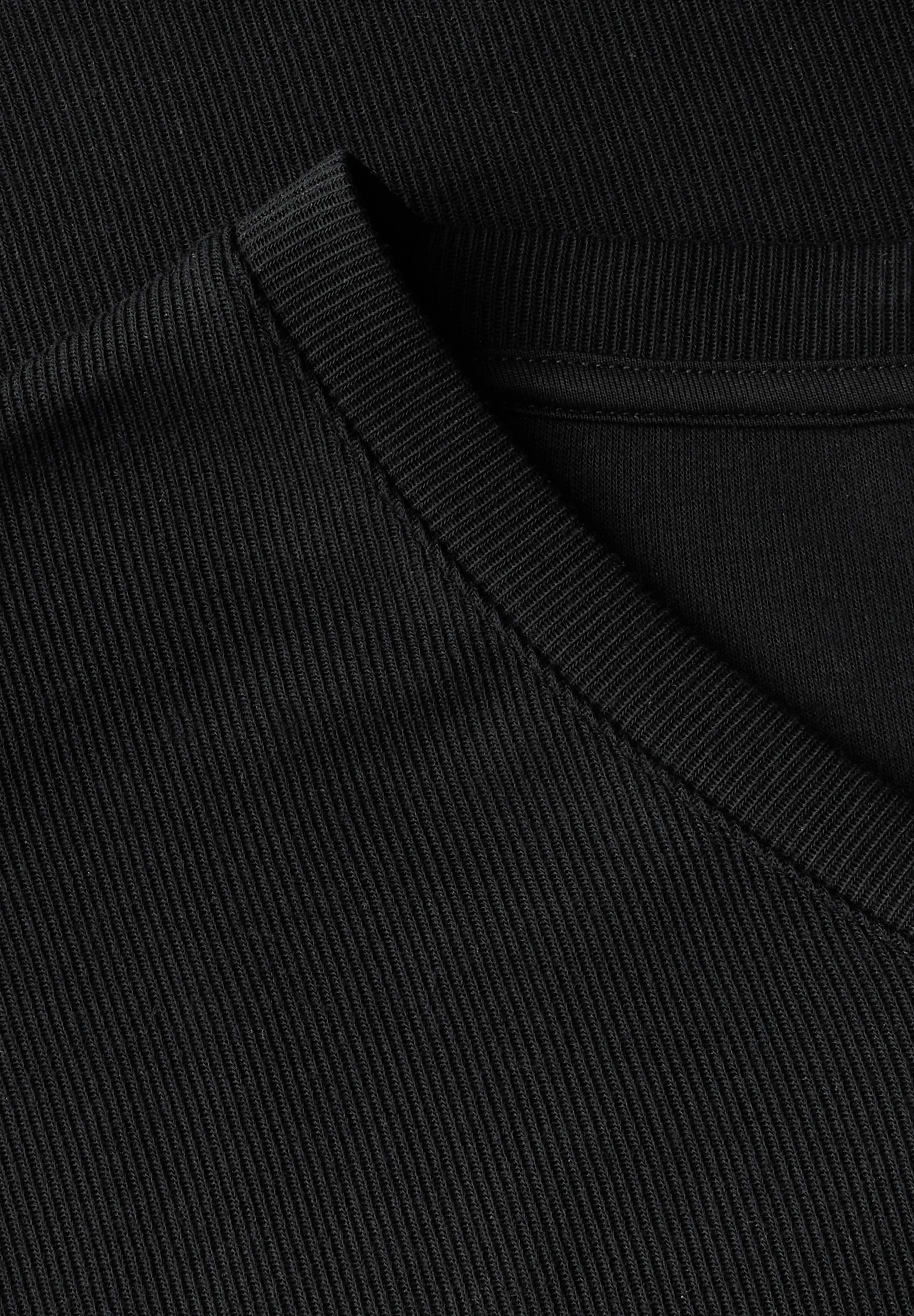 STREET ONE Midikleid, mit Rippstruktur