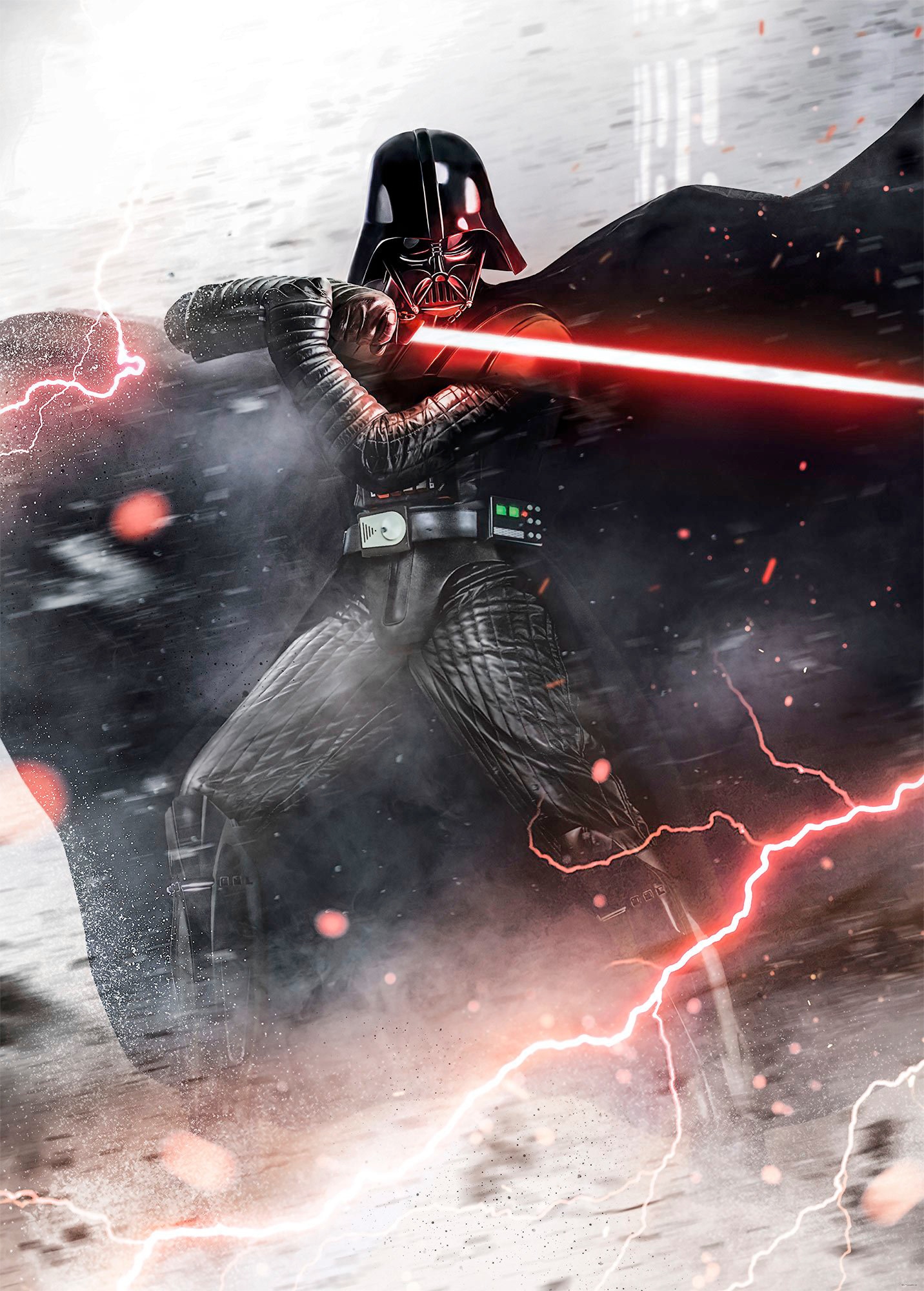 Komar Vliestapete »Star Wars Vader Dark Forces«, 200x280 cm (Breite x Höhe)  online kaufen bei OTTO