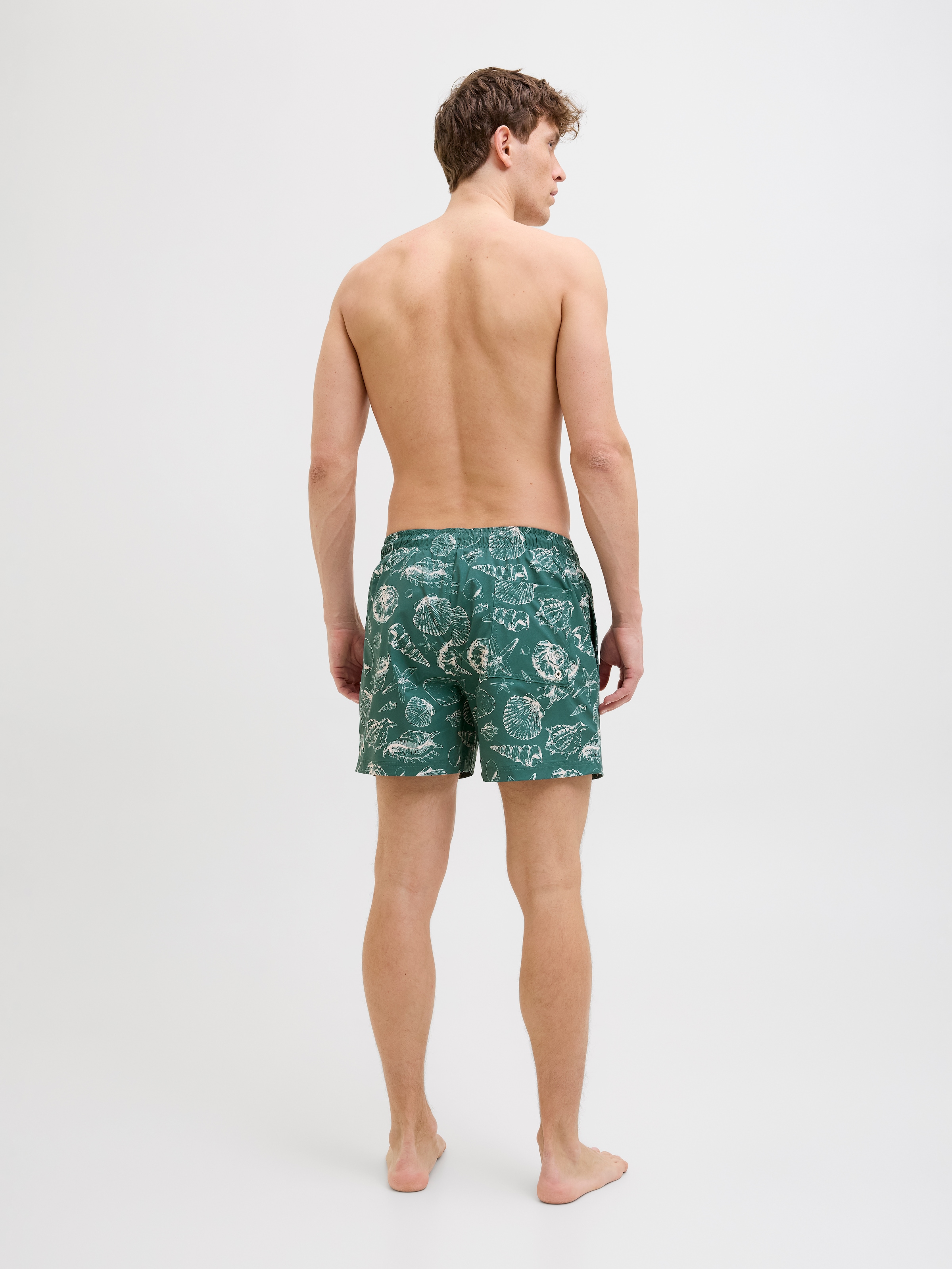 Jack & Jones Badeshorts »JPSTMAUI JJSWIM MATURE AOP AKM SN«