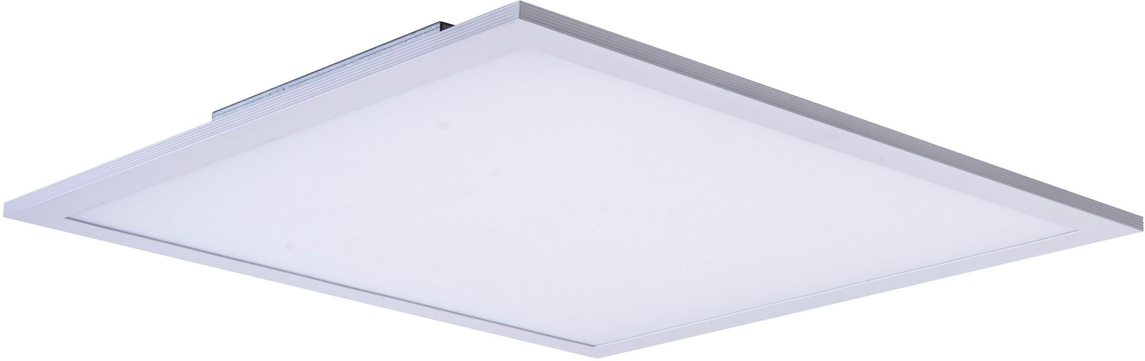 Aufbaupanel 1 bei LED, »Nicola«, neutralweiß LED flammig-flammig, OTTO Lichtfarbe Panel weiß näve H: 6cm, 45x45cm, 120