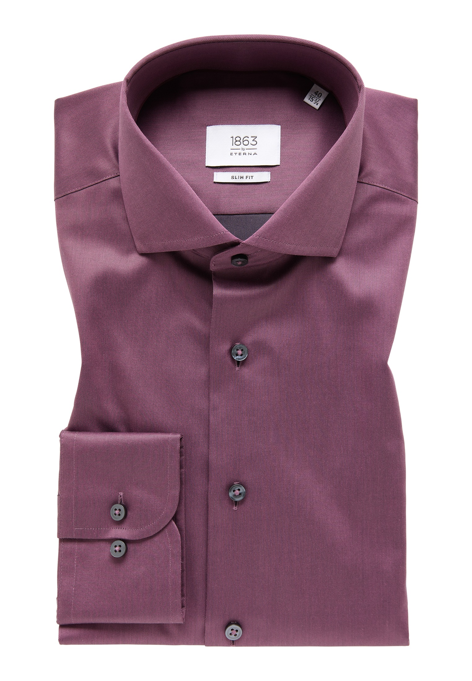 Eterna Langarmhemd »SLIM FIT«, NON IRON (bügelfrei)