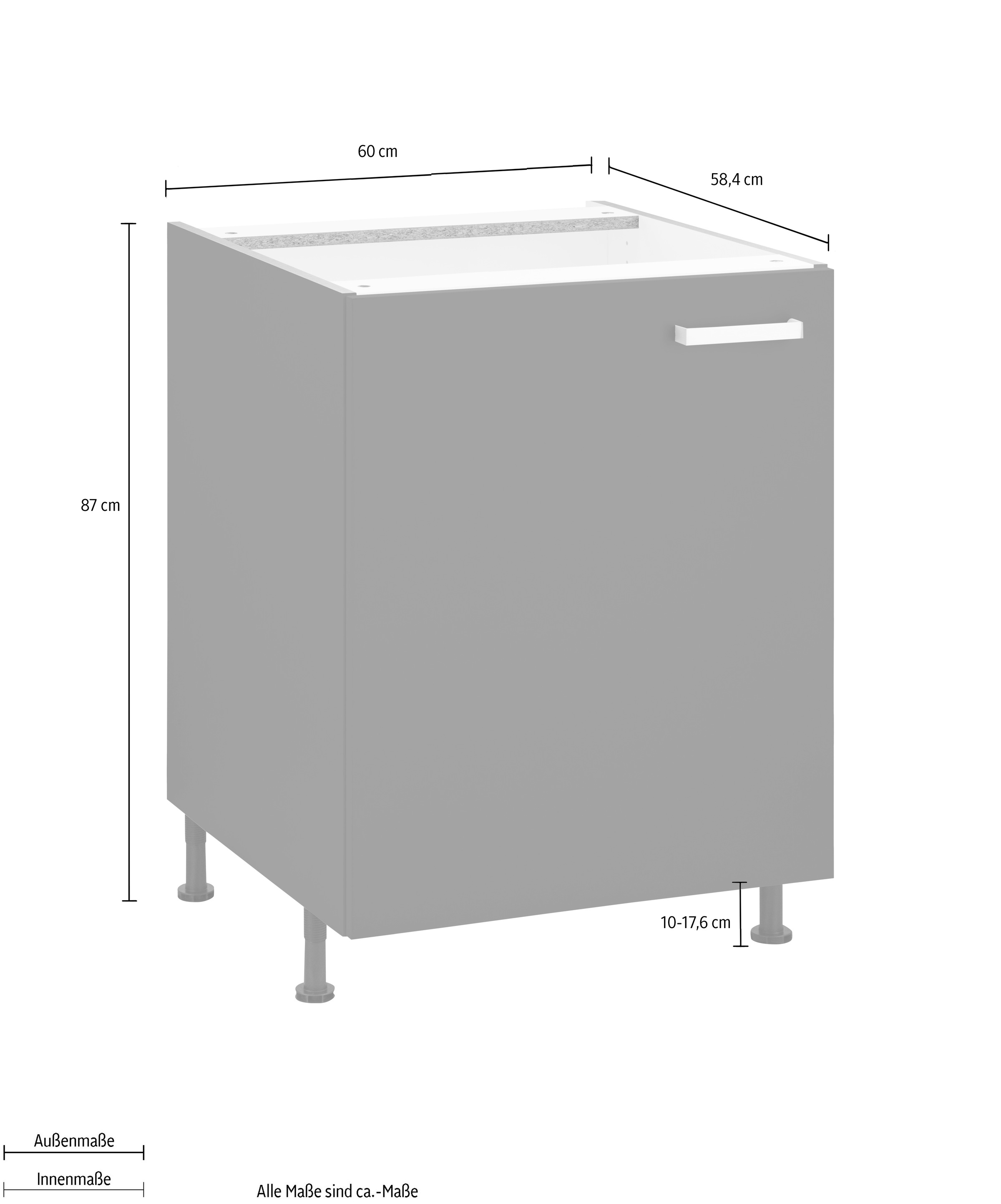 OPTIFIT Unterschrank »Parma« Breite 60 cm