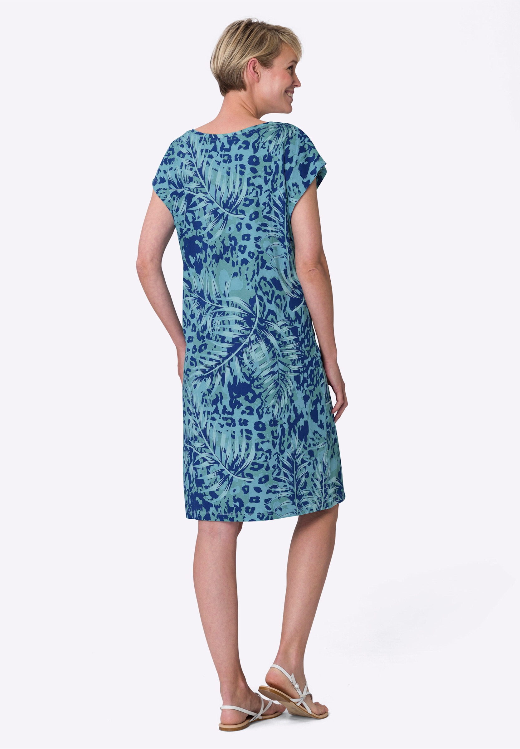 Sieh an! Strandkleid »Sommerkleid Sommerkleid in A-Form, bedruckt«