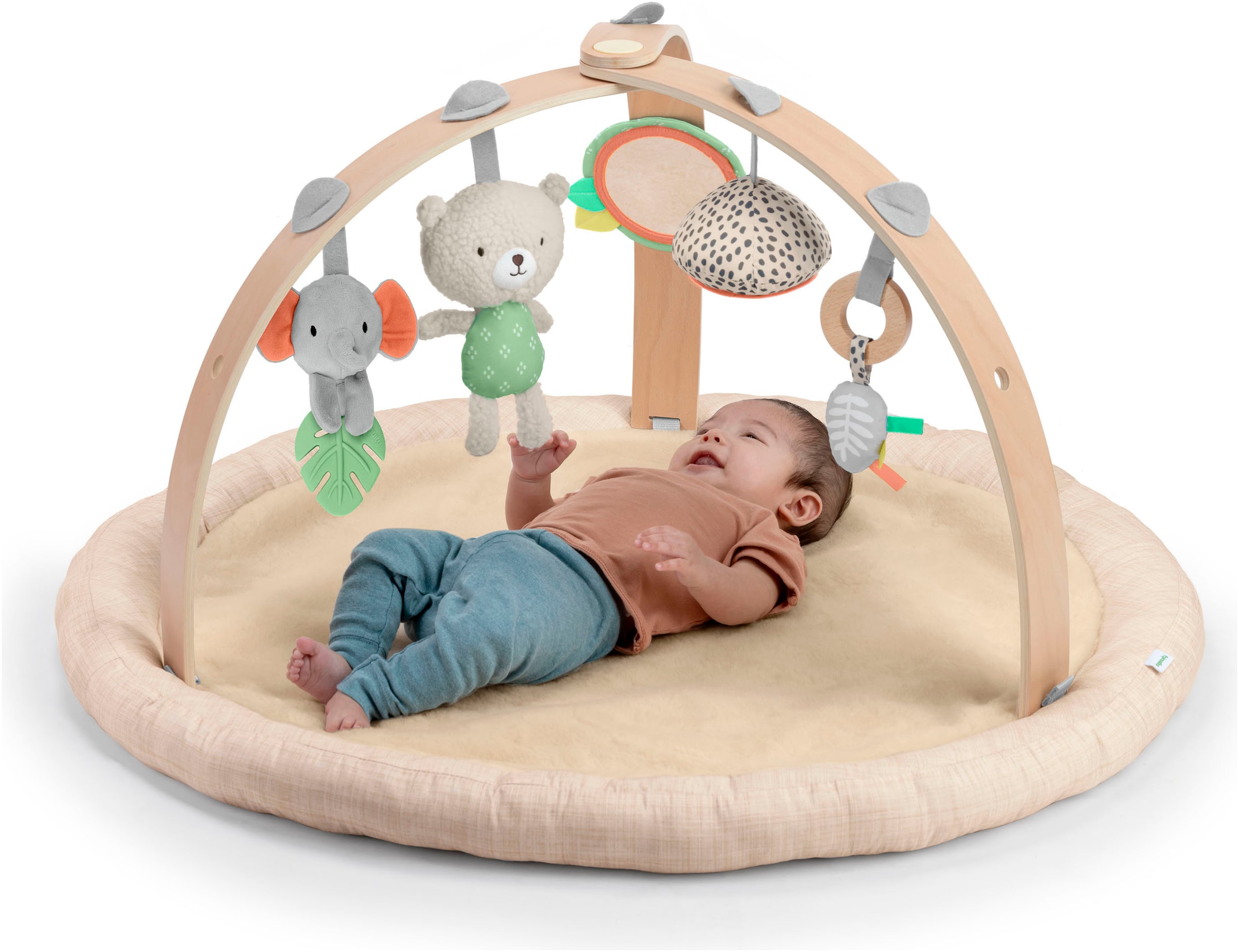 ingenuity Spielbogen »Every Season™ Plush Lambswool Activity Gym«