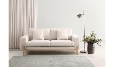 OTTO products 2-Sitzer »Hanne«, Bezug aus natürlichen Materialien: Baumwolle und Leinen kaufen