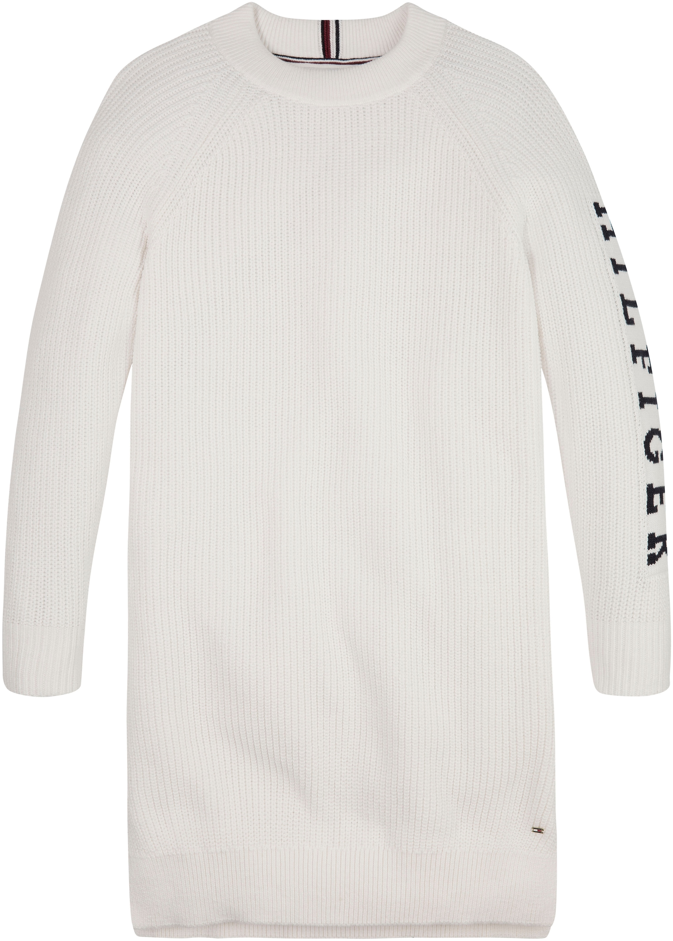 Tommy Hilfiger Strickkleid »MONOTYPE SWEATER DRESS«, mit Hilfiger Schriftzug am Arm