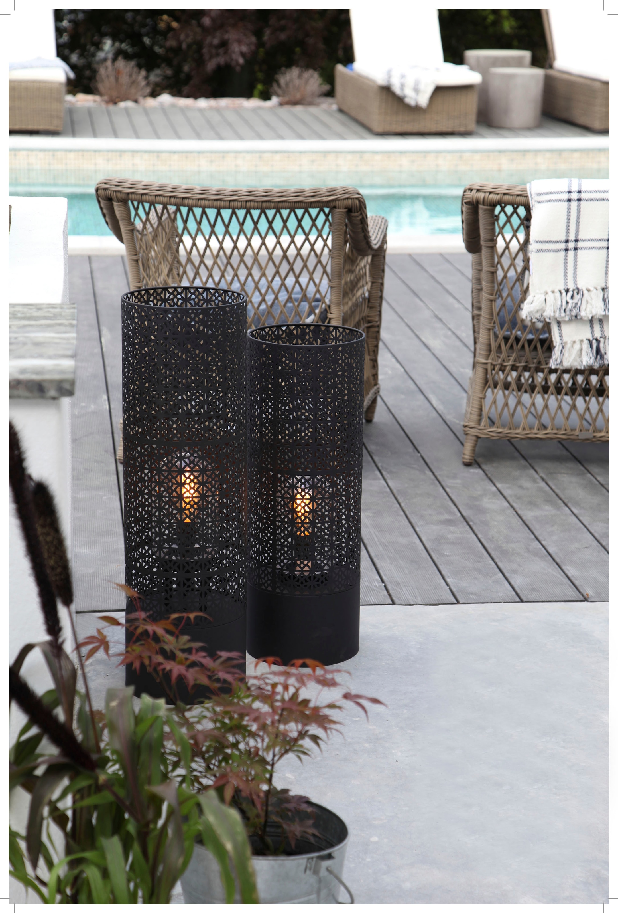 By Rydens Stehlampe »Maison«, Höhe: 78,00 cm, für Leuchtmittel 1 x E27