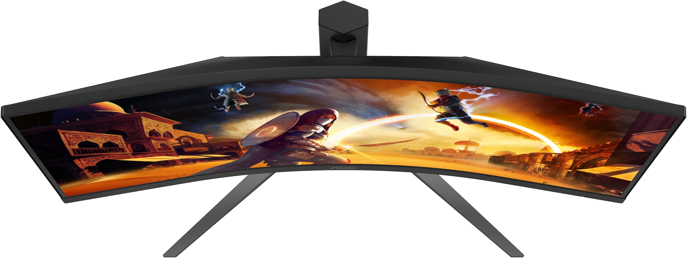 AOC Curved-Gaming-Monitor »CU34G4« 86 cm/34 ″  3440 x 1440 px Wide Quad HD 1 Reaktionszeit 180 Hz