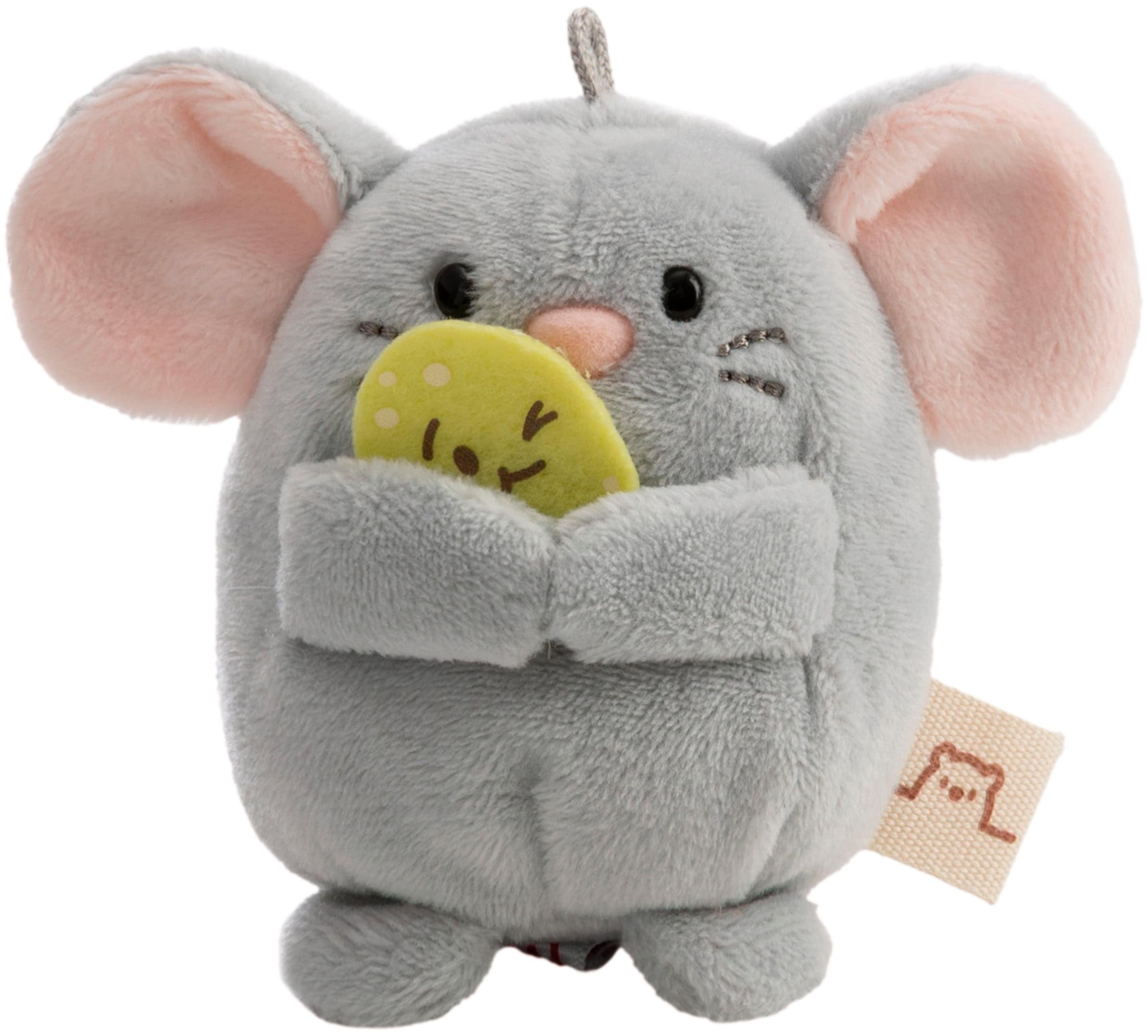 Nici Kuscheltier »mymochi, Set Maus Nibbli 8cm mit Chip & Chipstüte Kostüm« in Geschenkbox