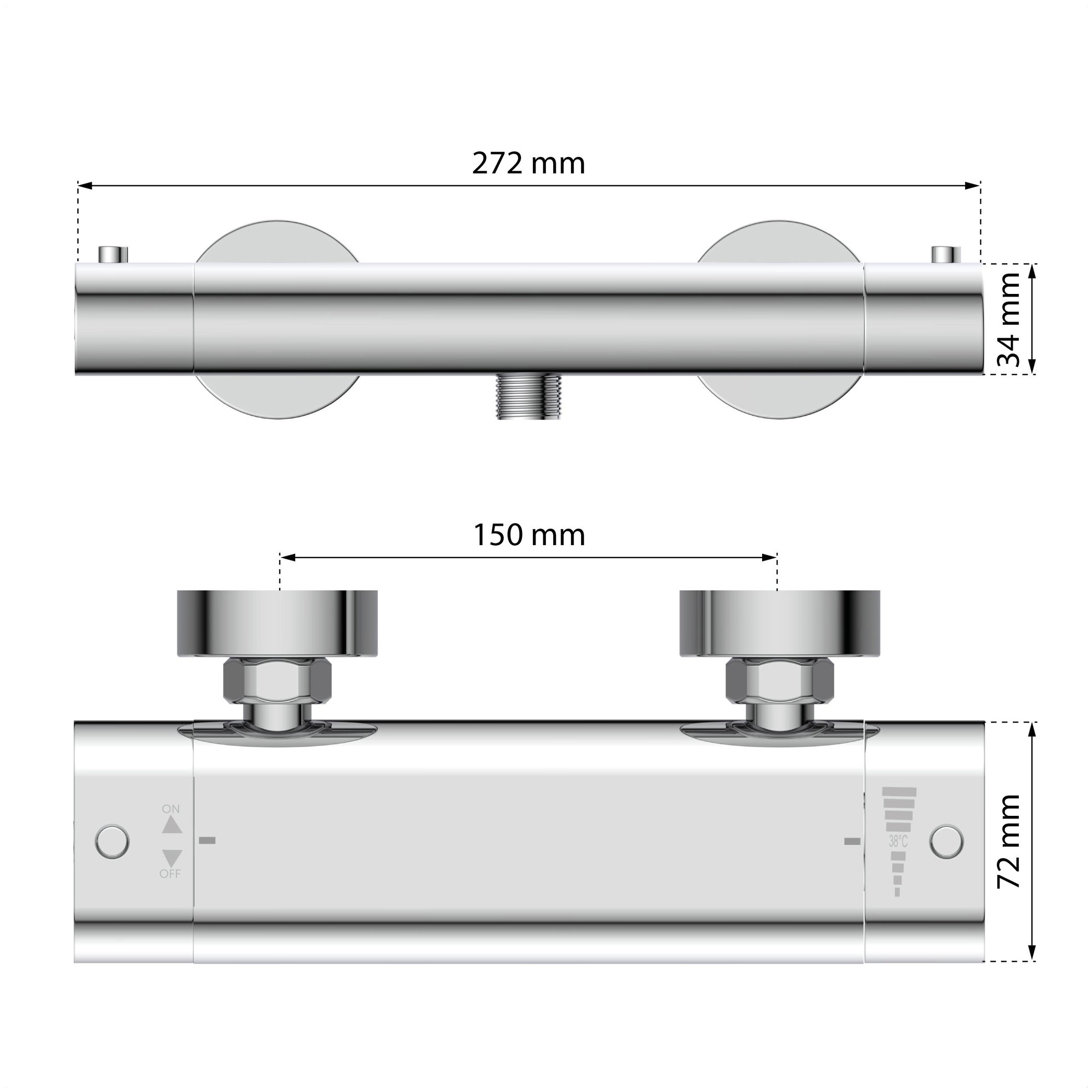 Eisl Brausethermostat »Carneo«