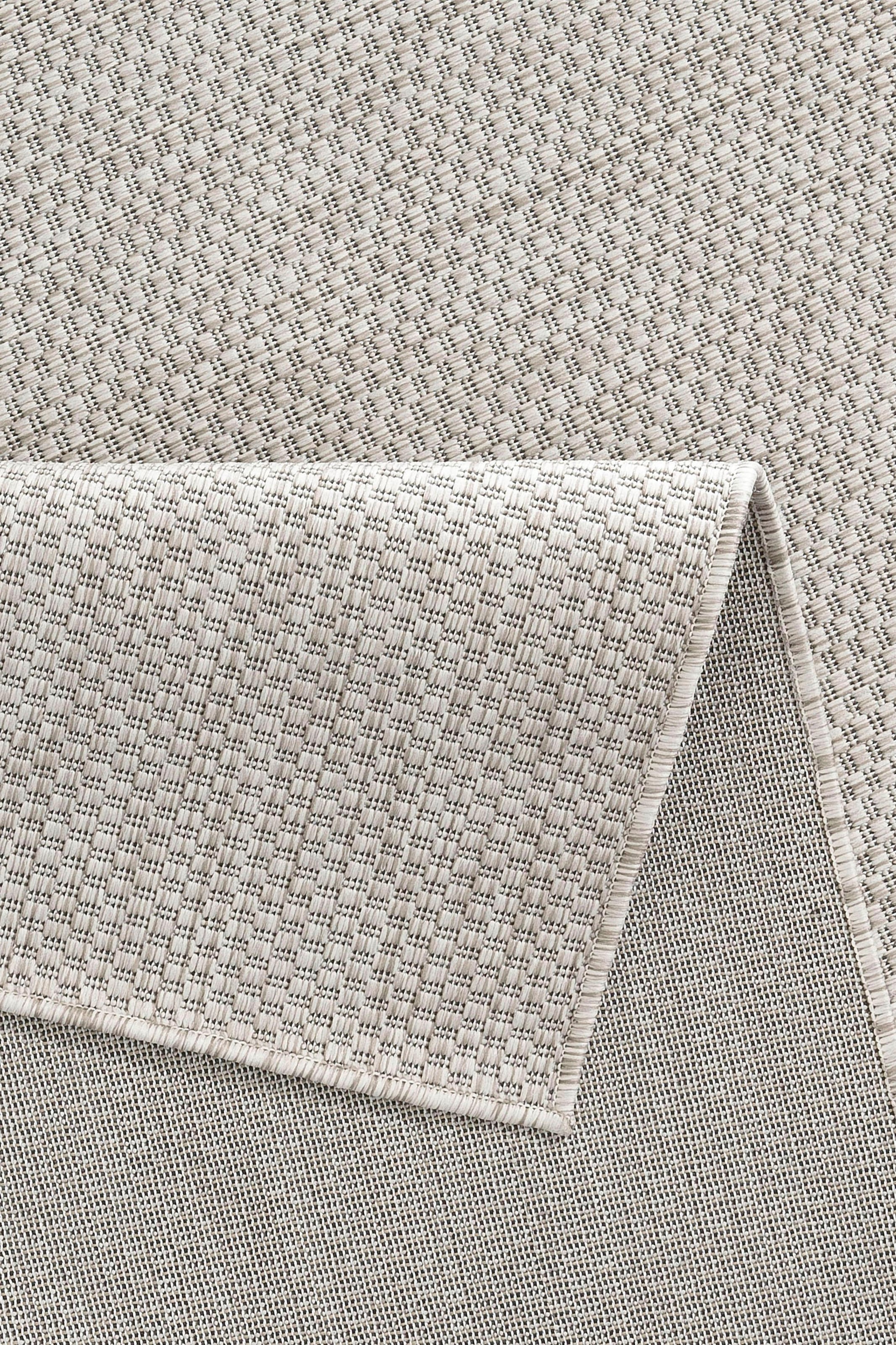 my home Teppich »Rhodos, In-und Outdoor geeignet« rechteckig 3 mm Höhe Sisal-Optik, Wetterfest & UV-beständig, Wohnzimmer, Balkon, Camping