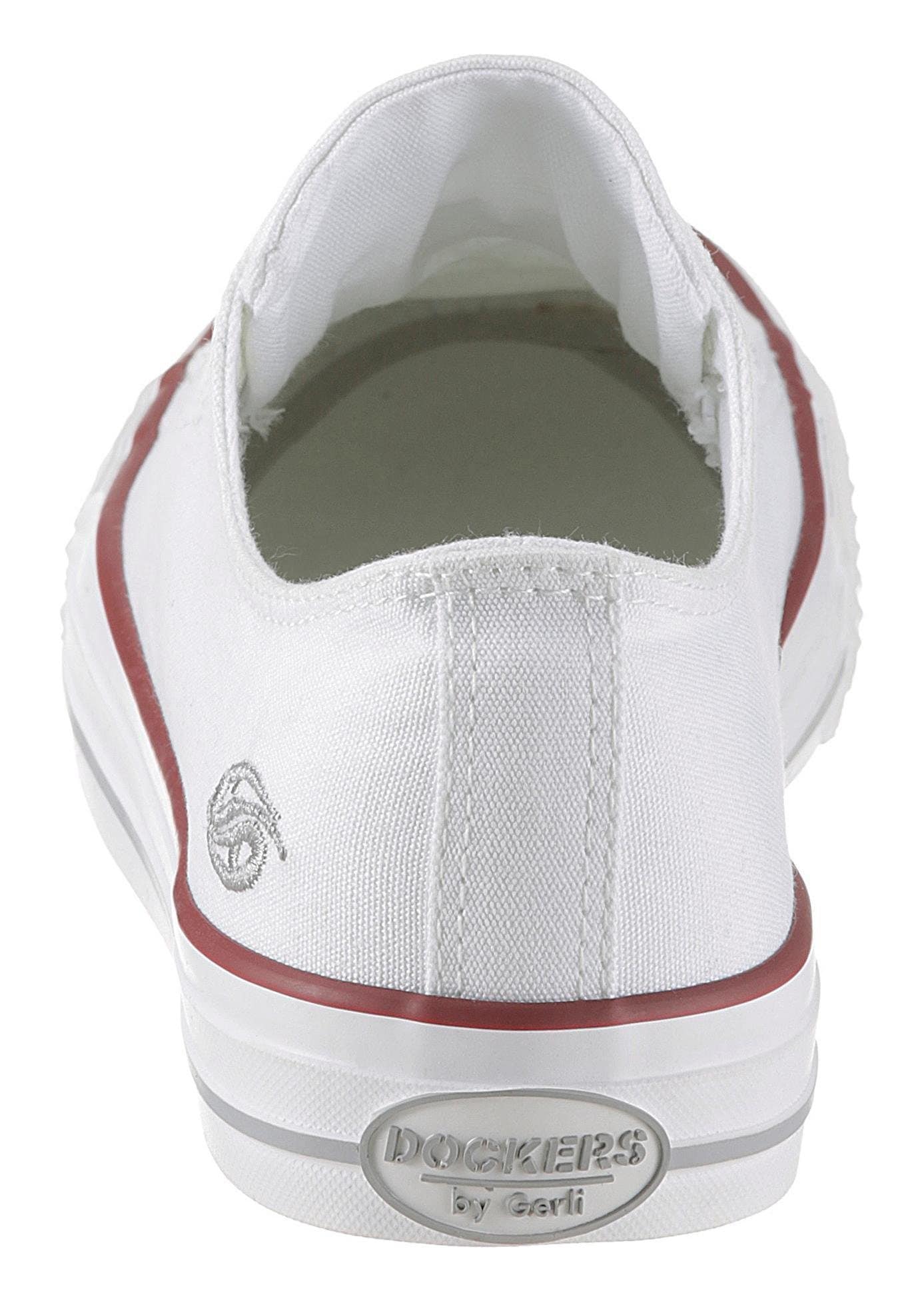 Dockers by Gerli Slip-On Sneaker  Sneaker, Schlupfschuh, Freizeitschuh mit verdecktem Gummizug