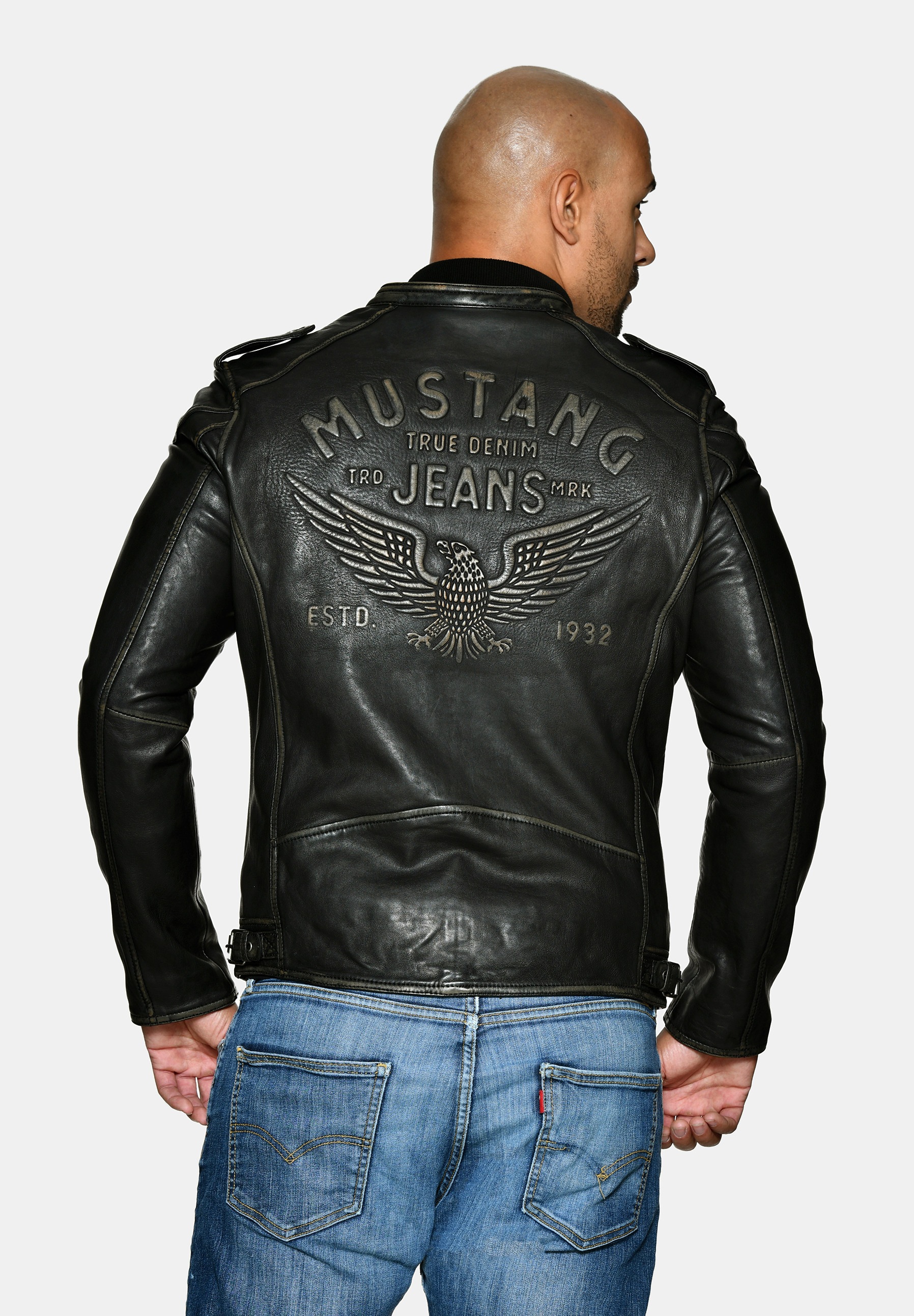 MUSTANG Lederjacke »Lederjacke 31020136«