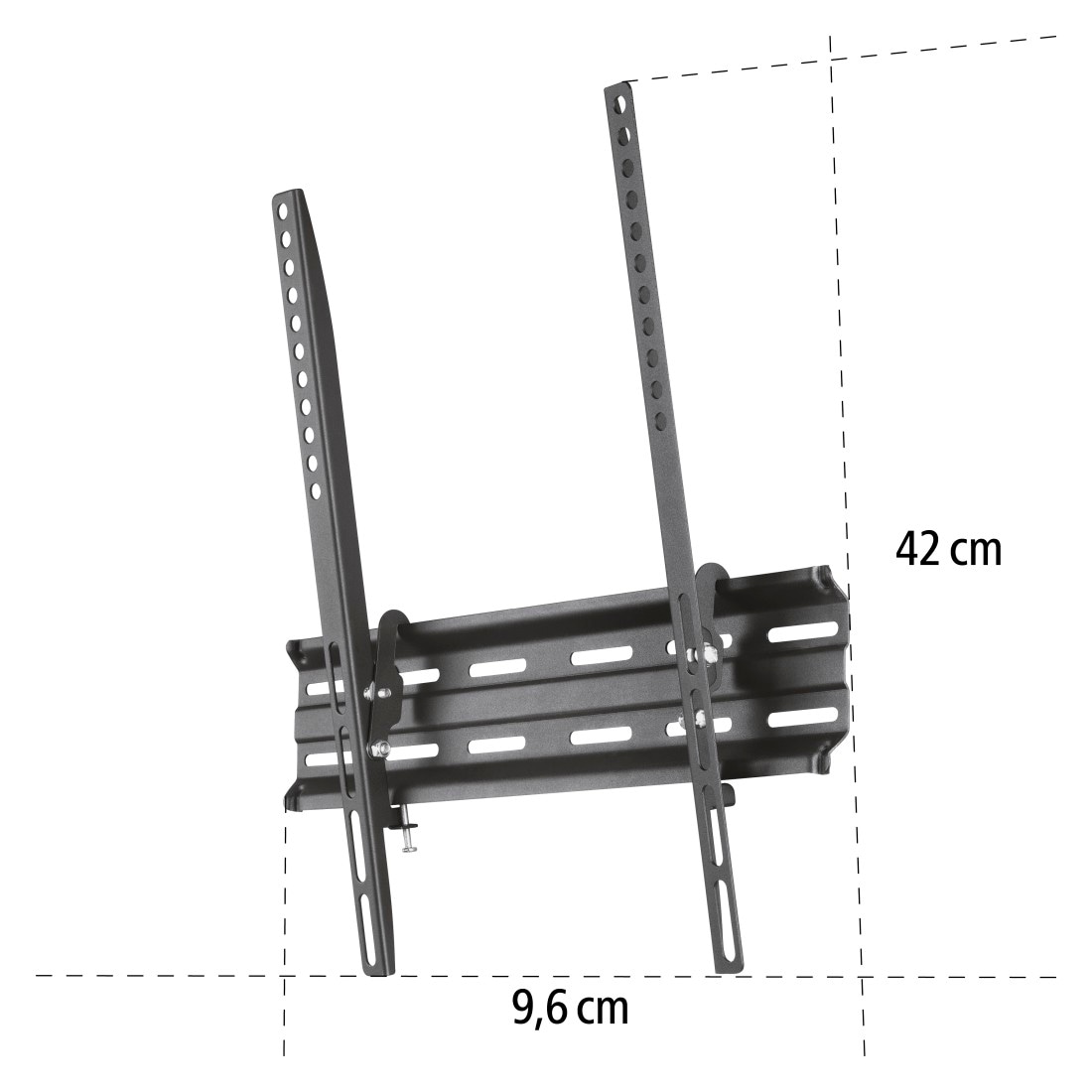 Hama TV-Wandhalterung »Wandhalterung (neigbar, VESA 400x400, 32"- 65")« bis 165 cm Zoll