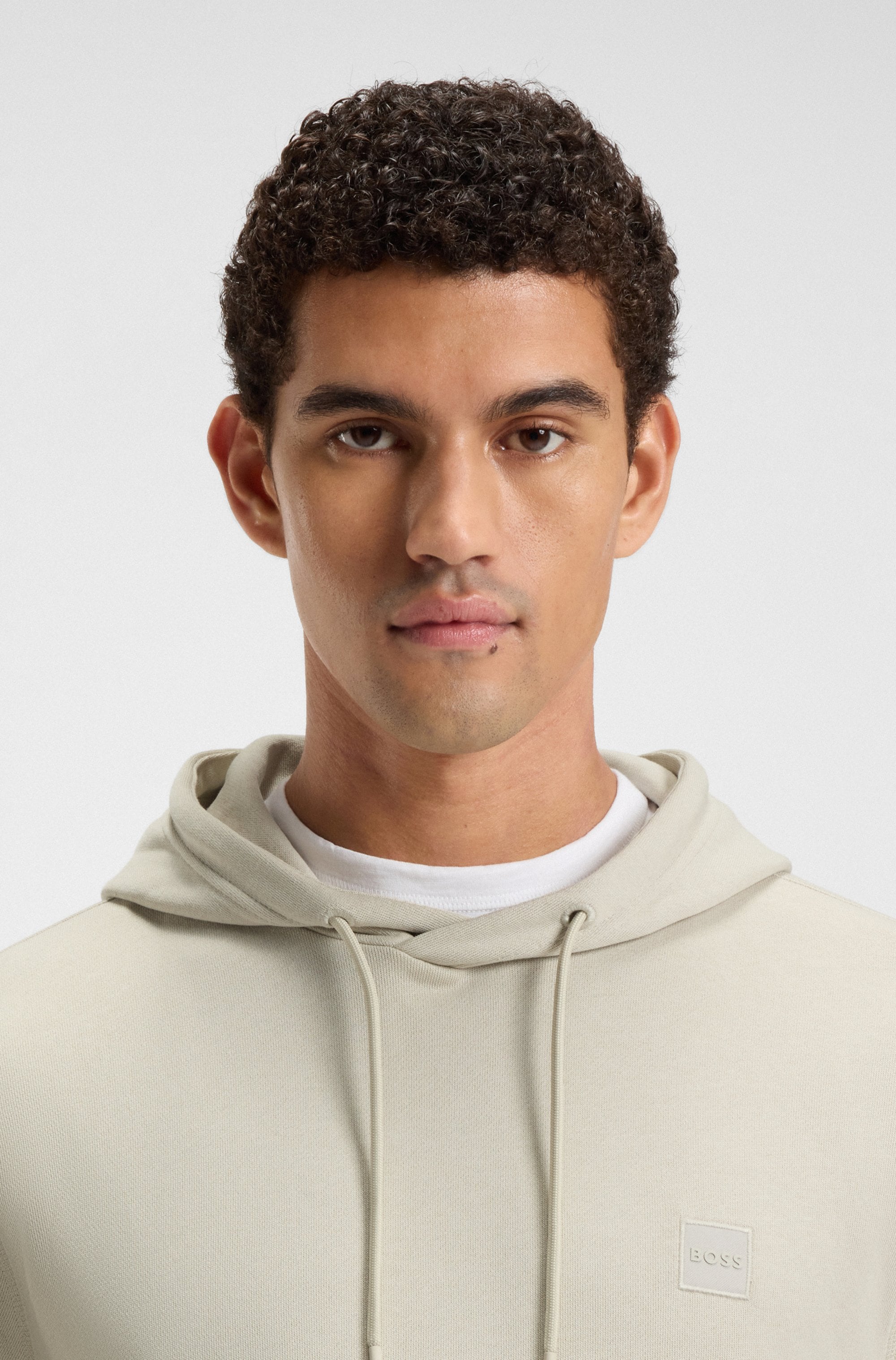 BOSS ORANGE Kapuzensweatshirt »Wetalk«, mit gesticktem BOSS Markenlabel