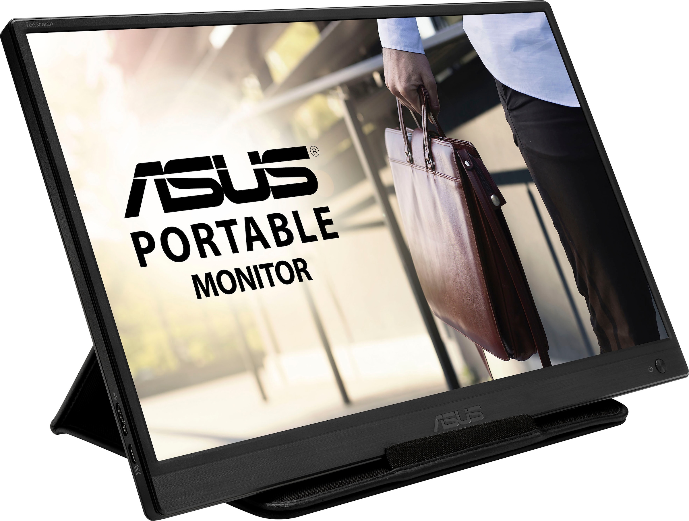 Asus Portabler Monitor »MB165B«, 40 cm/16 Zoll, 1366 x 768 px, WXGA, 10 ms Reaktionszeit, 60 Hz