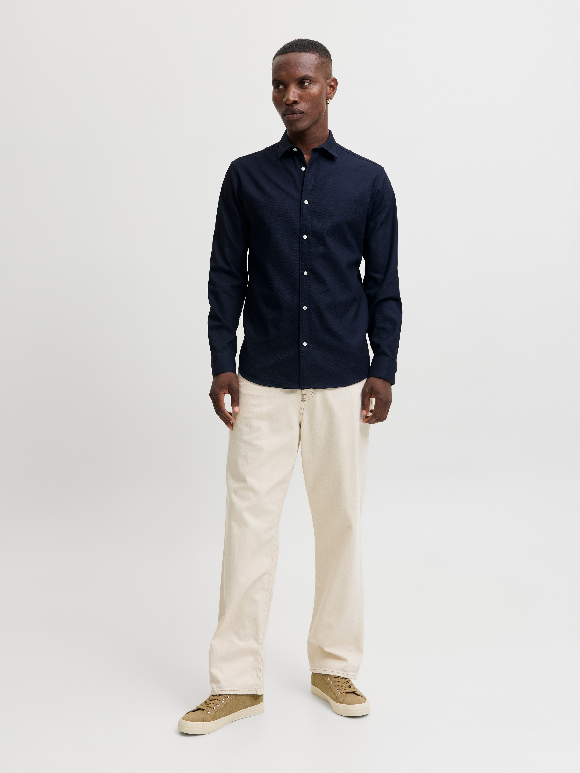 Jack & Jones Langarmhemd »JJJOE STRUCTURE SHIRT L/S«