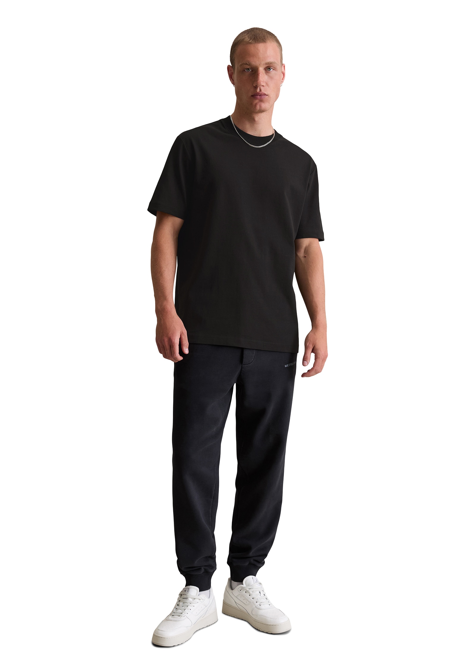 Marc O'Polo DENIM T-Shirt relaxed aus schwerem Bio-Baumwoll-Jersey