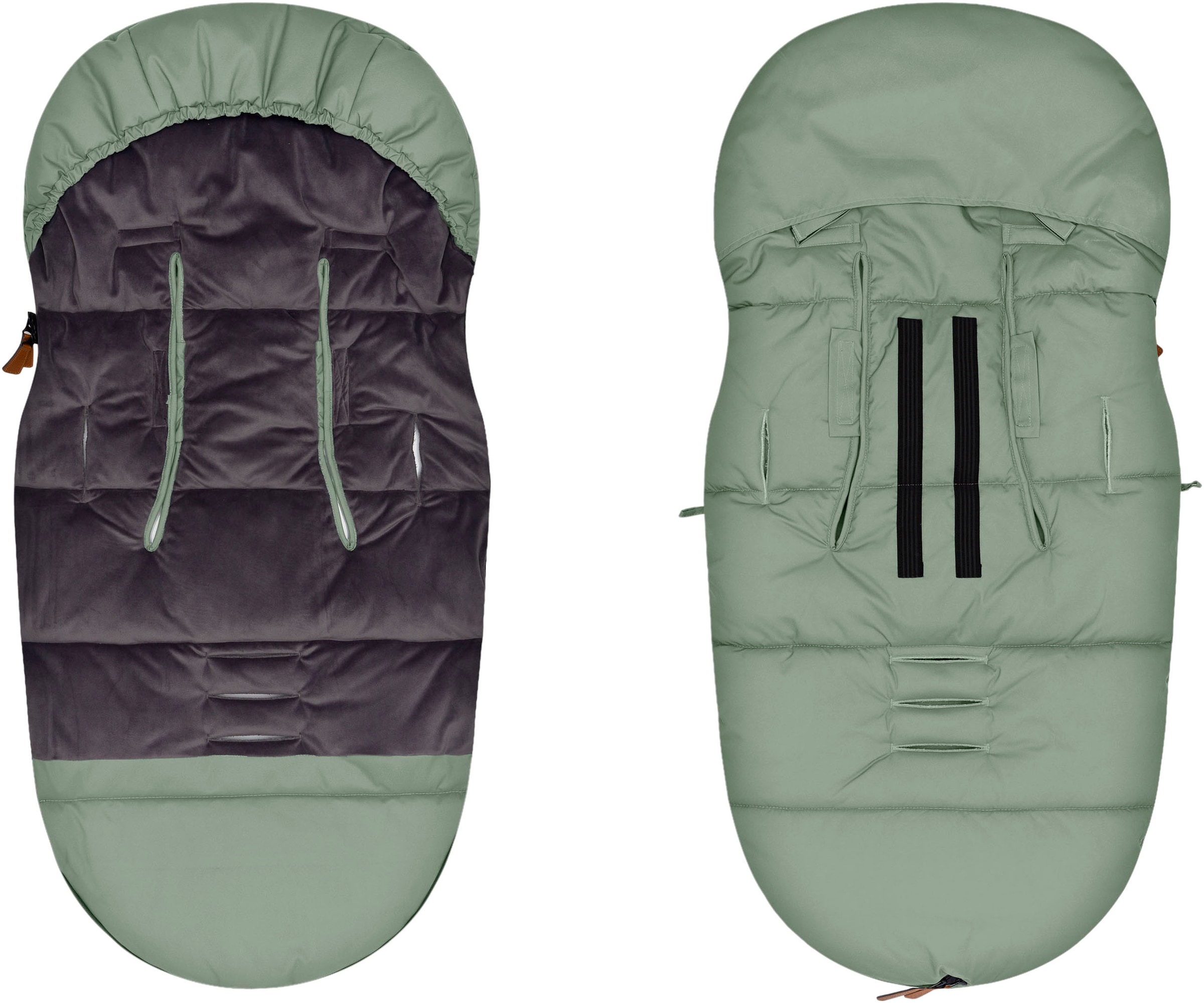 Fillikid Fußsack »Ogre Winterfußsack, salbei«