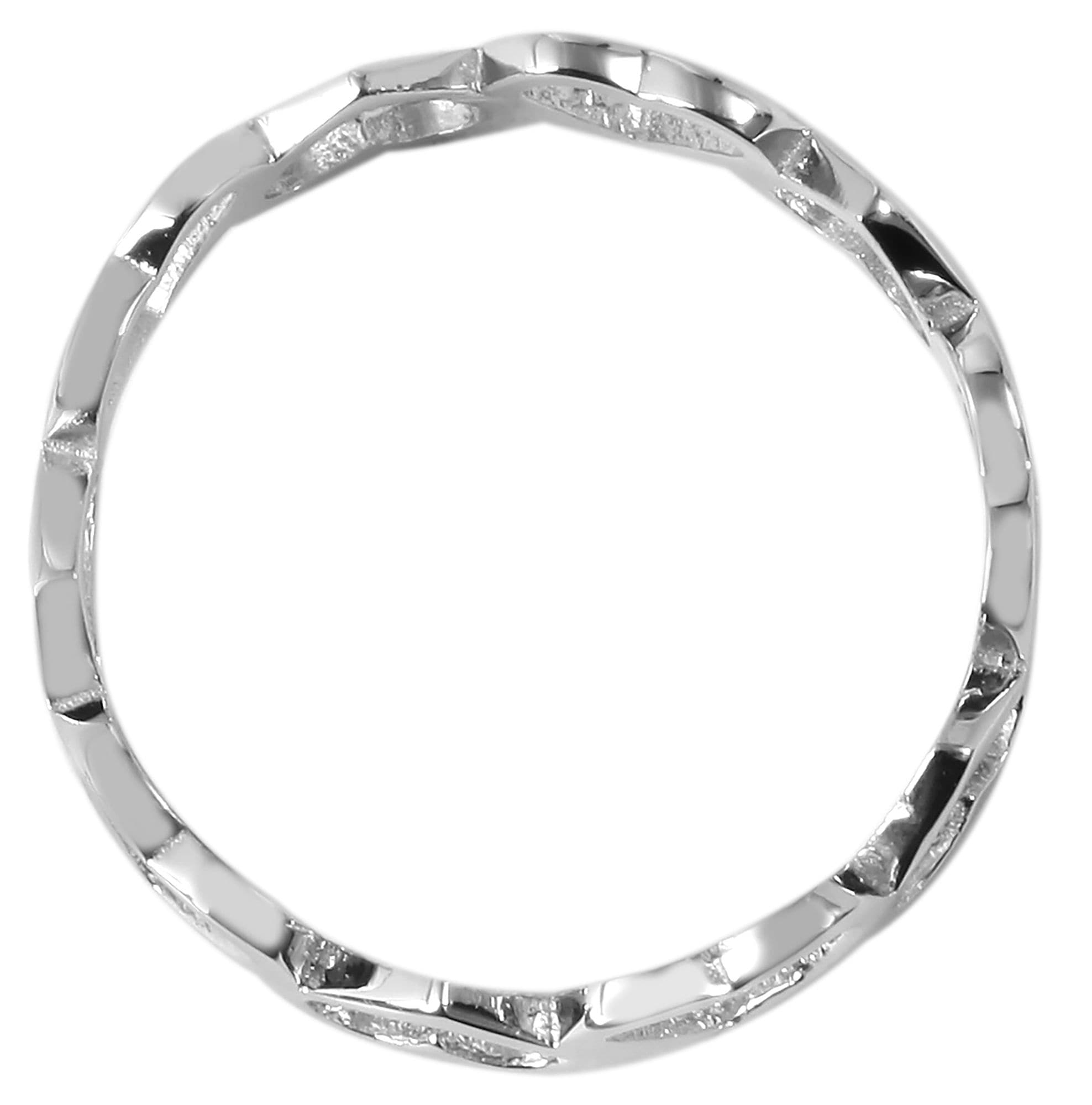 Adelia´s Fingerring »Damen Ring Herz aus 925 Silber«