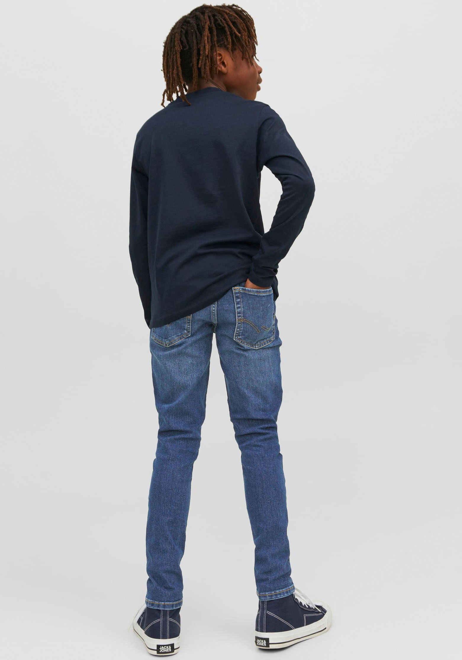 Jack & Jones Junior Skinny-fit-Jeans »JJILIAM JJORIGINAL MF 070 NOOS JNR«