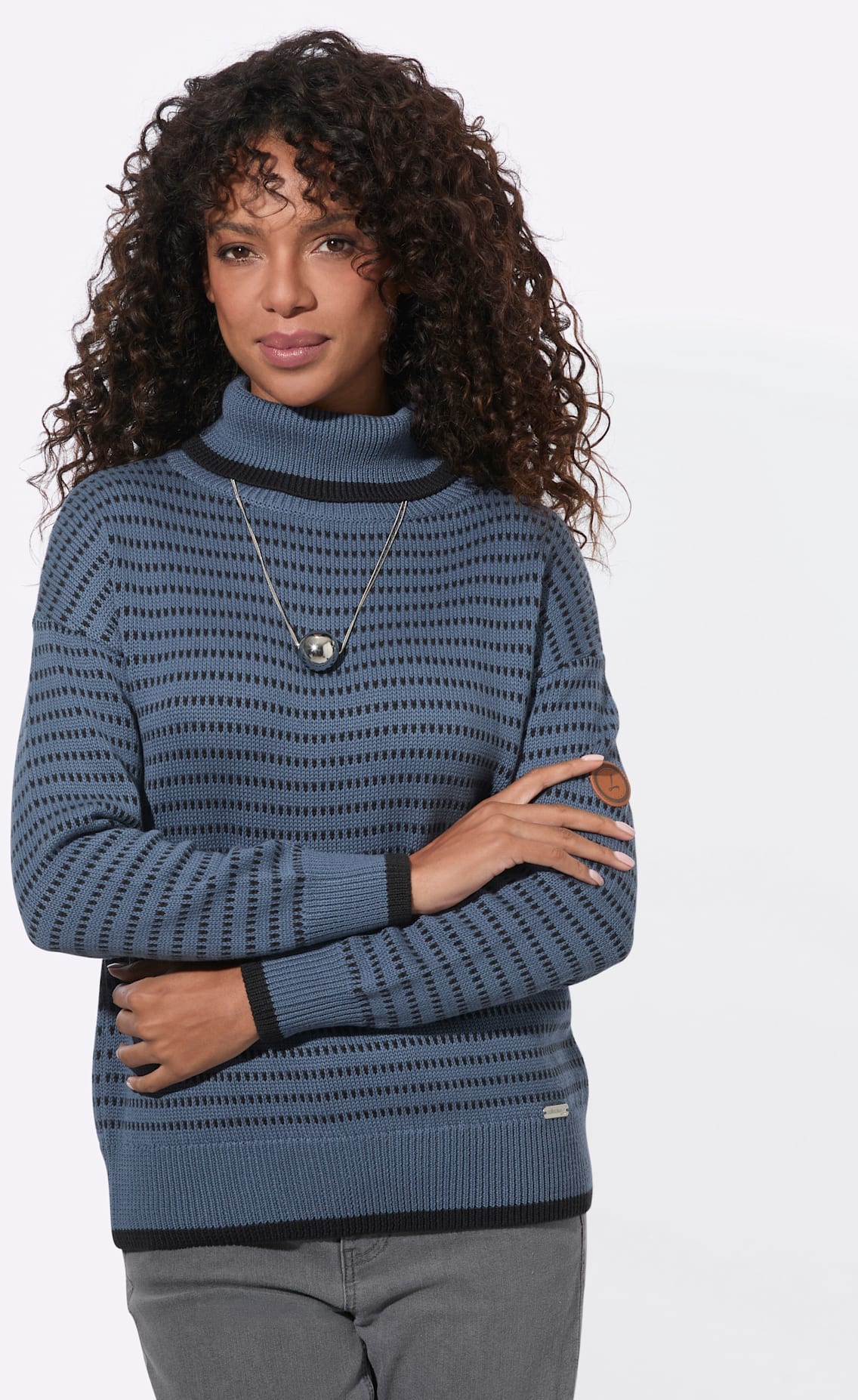 Casual Looks Rollkragenpullover »Rollkragen-Pullover«
