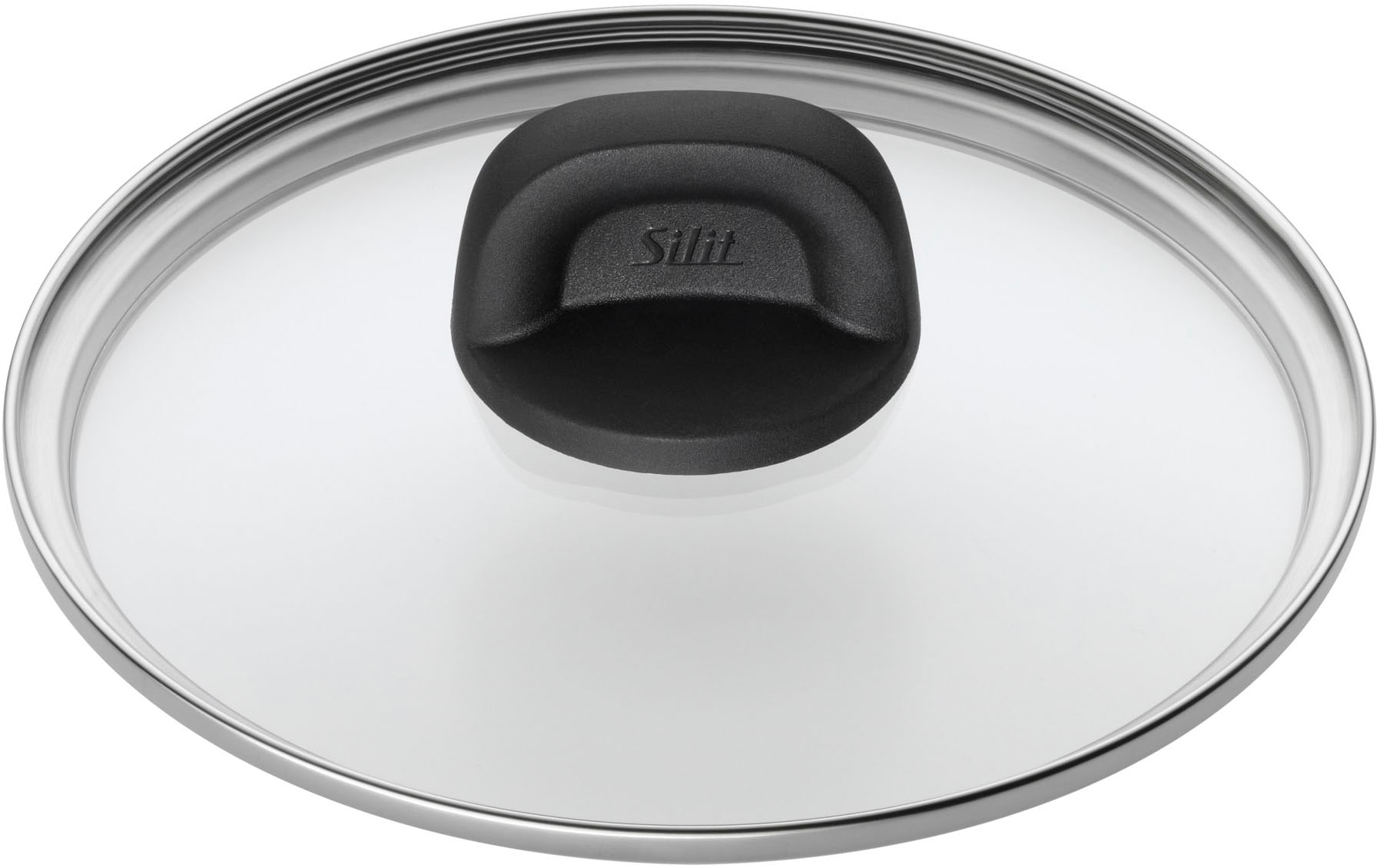 Silit Topf-Set »Modesto Line Black, Induktionstöpfe spülmaschinengeeignet«, Silargan®, (Set, 7 tlg., je 1 Fleischtopf mit Deckel Ø 16/20/24 cm, 1x Stielkasserolle Ø 16 cm), für alle gängigen Herdarten geeignet, Made in Germany