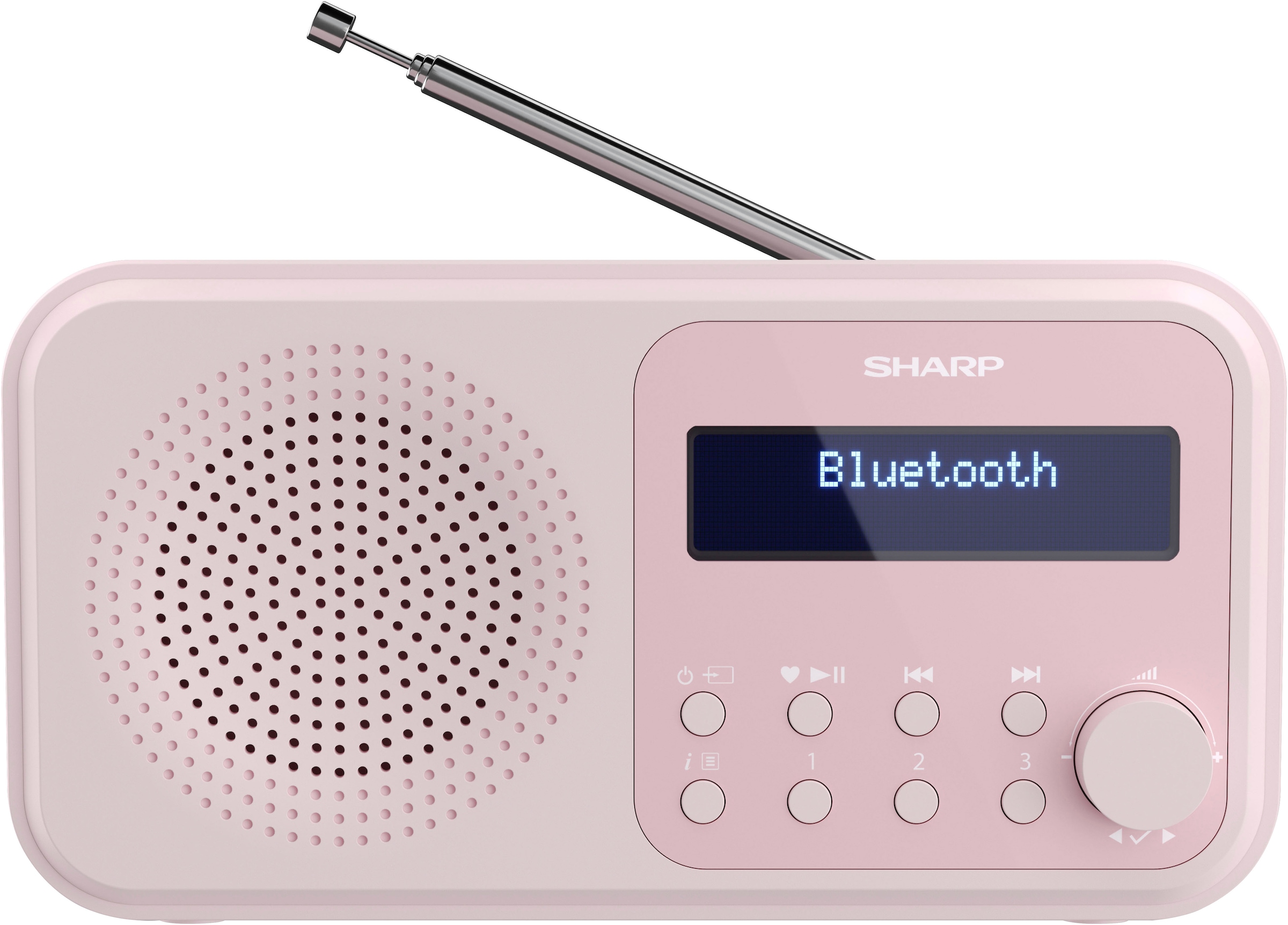 Sharp Radio »DR-P420«, (Bluetooth-A2DP Bluetooth-AVRCP Bluetooth Digitalradio (DAB+)-FM-Tuner mit RDS 2 W)