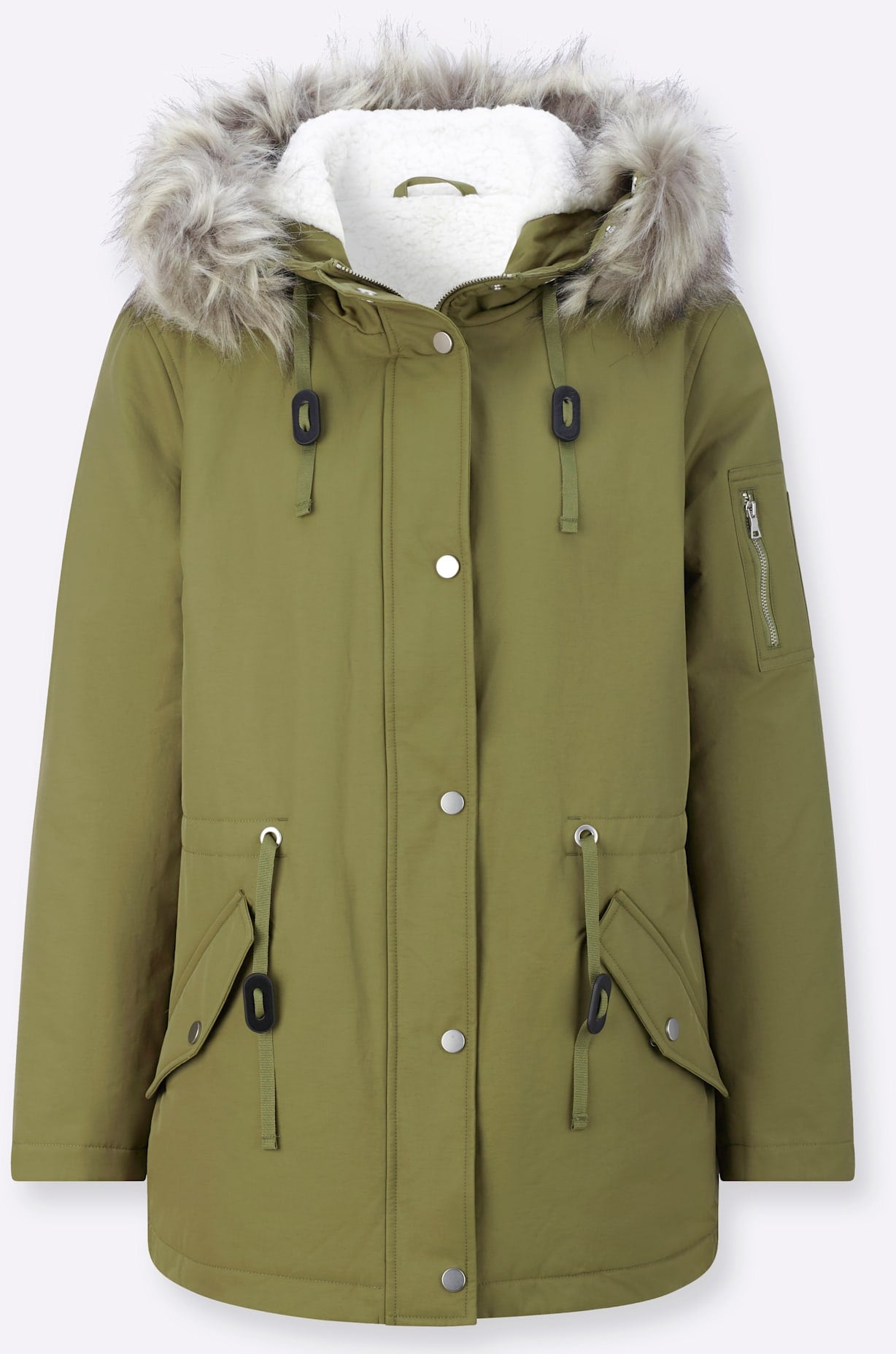 Inspirationen Parka mit Kapuze