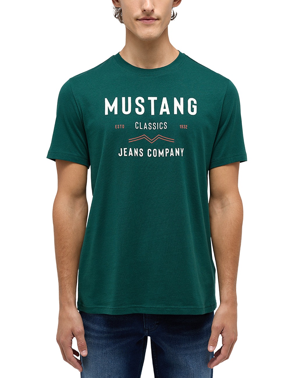 MUSTANG Kurzarmshirt »Print-Shirt« online kaufen bei OTTO