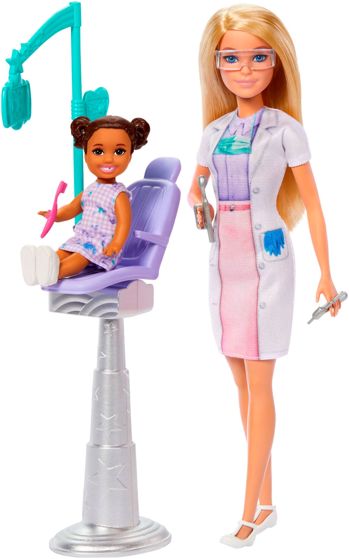 Barbie Anziehpuppe »Barbie Deluxe Karrieren: Zahnärztin«
