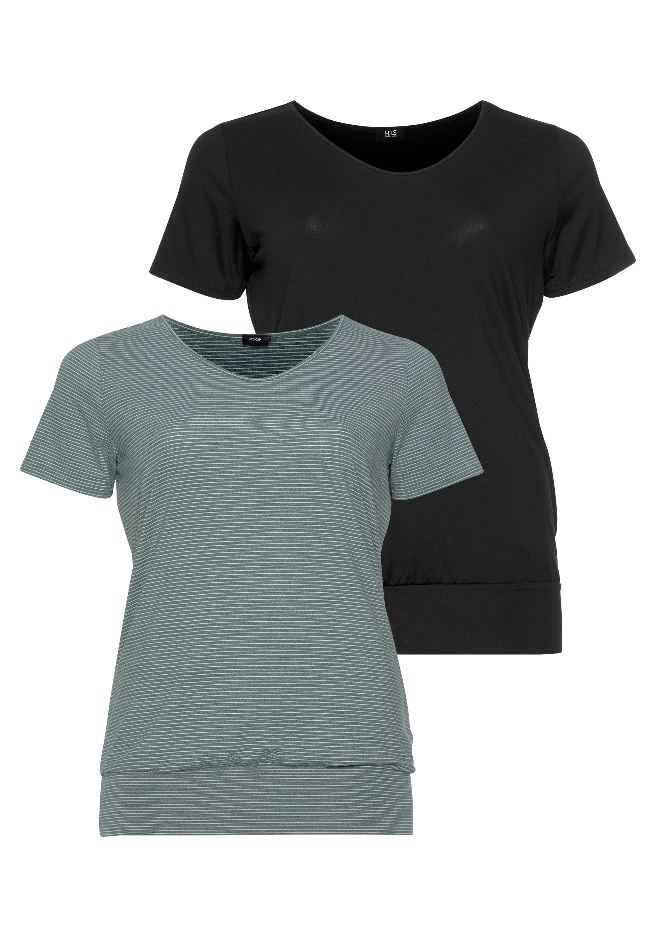 H.I.S T-Shirt, (Spar-Set, 2er-Pack), Große Größen online bei OTTO