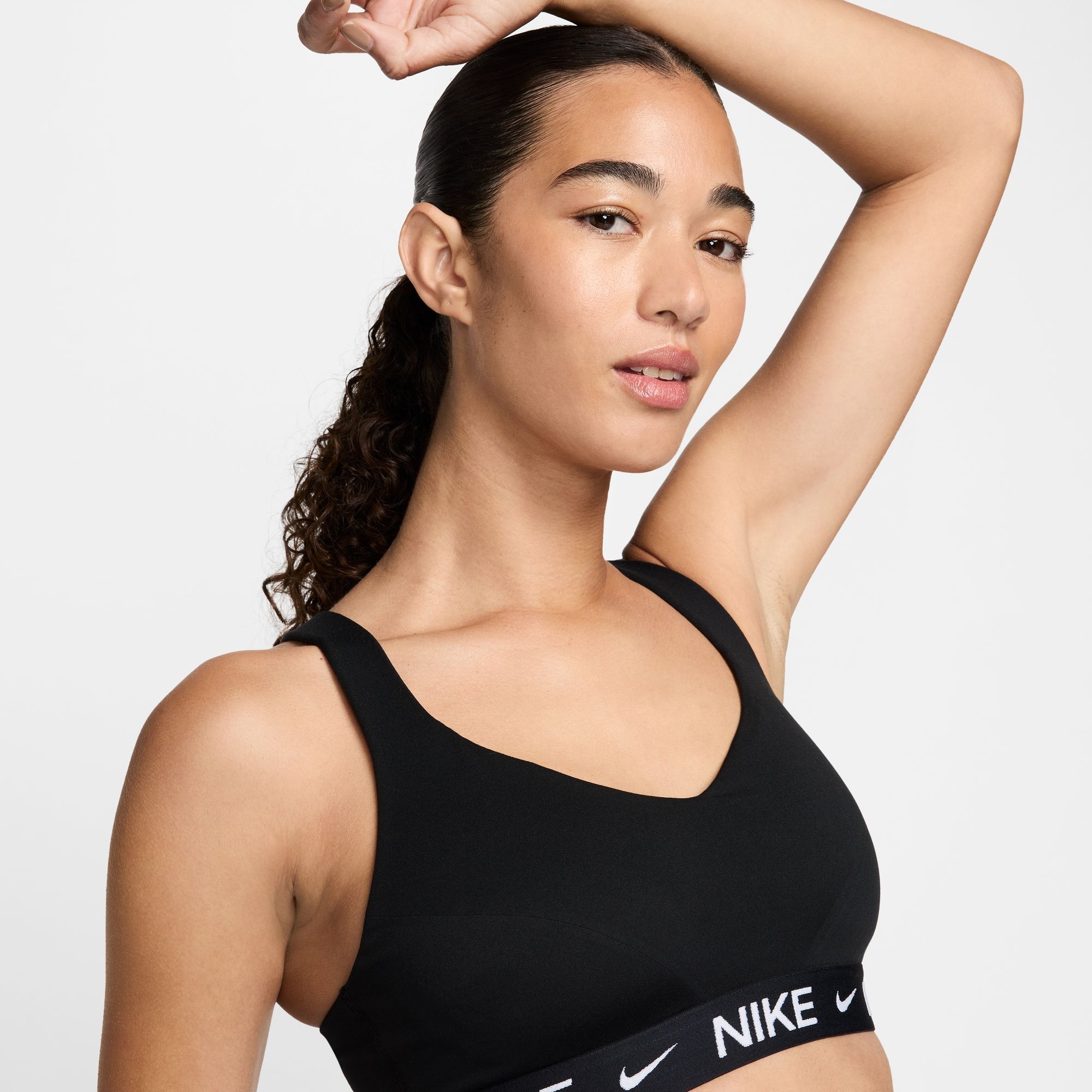 Nike Sport-BH »W NK DF INDY HGH SPT BRA« ohne Bügel, schnelltrocknendes Jersey-Material mit Dri-FIT