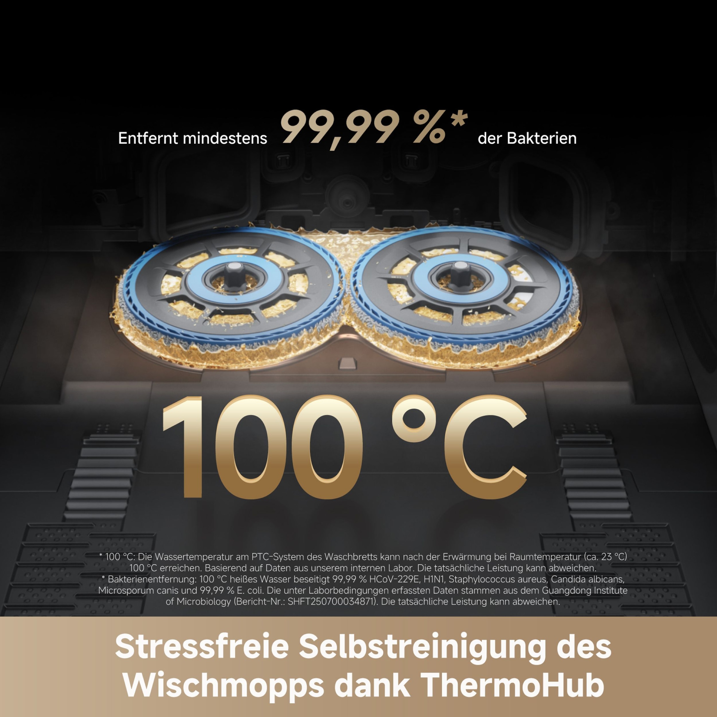 Dreame Nass-Trocken-Saugroboter »Matrix 10 Ultra« Mop-Wechsel, drei Reinigungsmittel, überwindet Hindernisse, 30.000 Pa