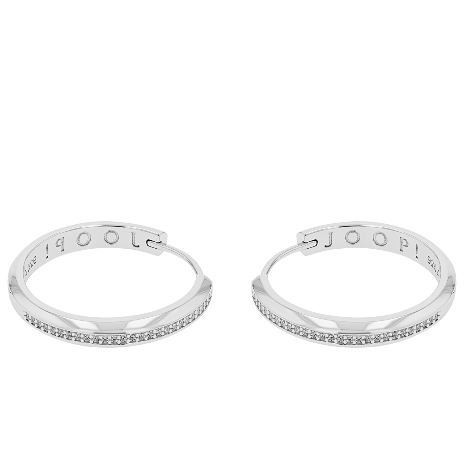 JOOP! Paar Creolen »2039694« mit Zirkonia (synth.)