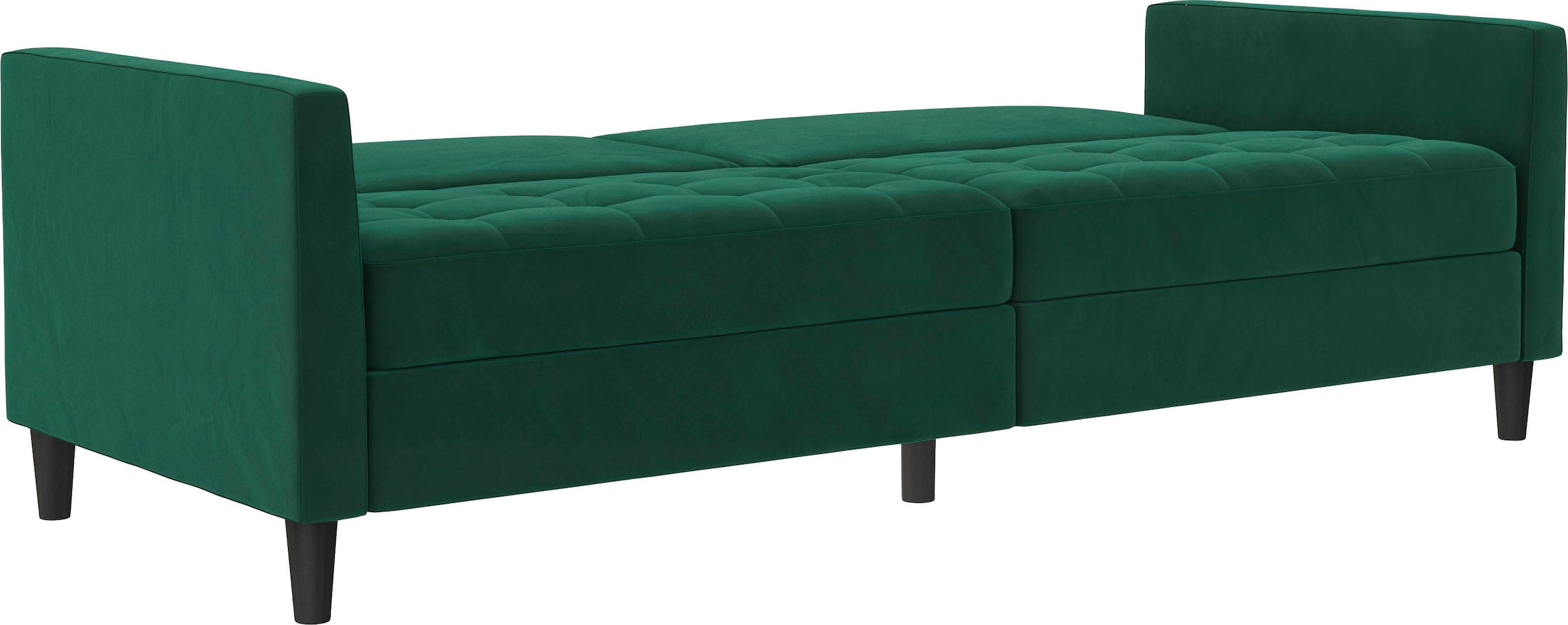 Dorel Home 3-Sitzer »Presley«, Sofa mit Bett-Funktion und verstellbarer Rückenlehne