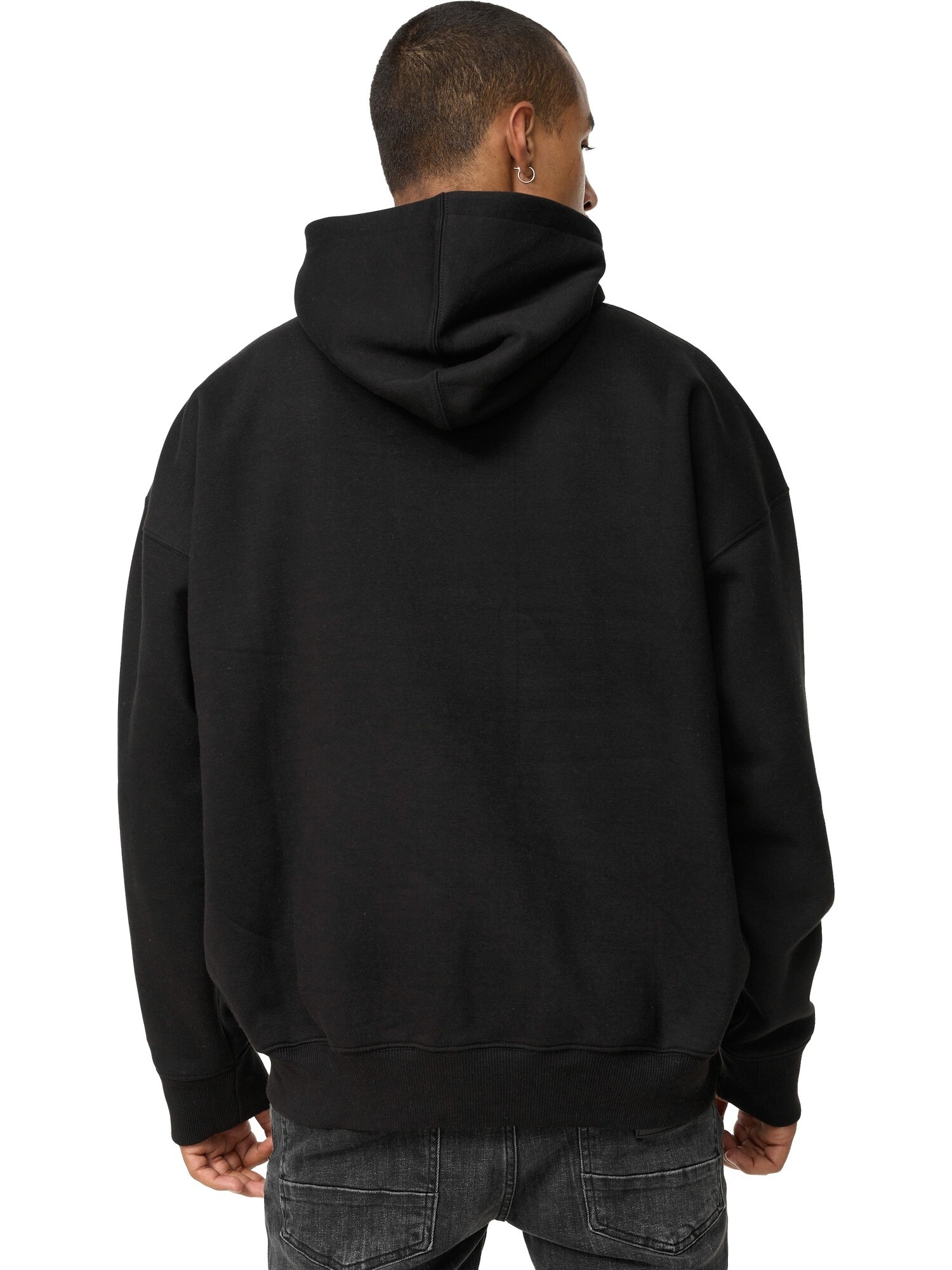 trueprodigy Hoodie »Janne Logo Print Oversized Kapuze Kängurutasche«
